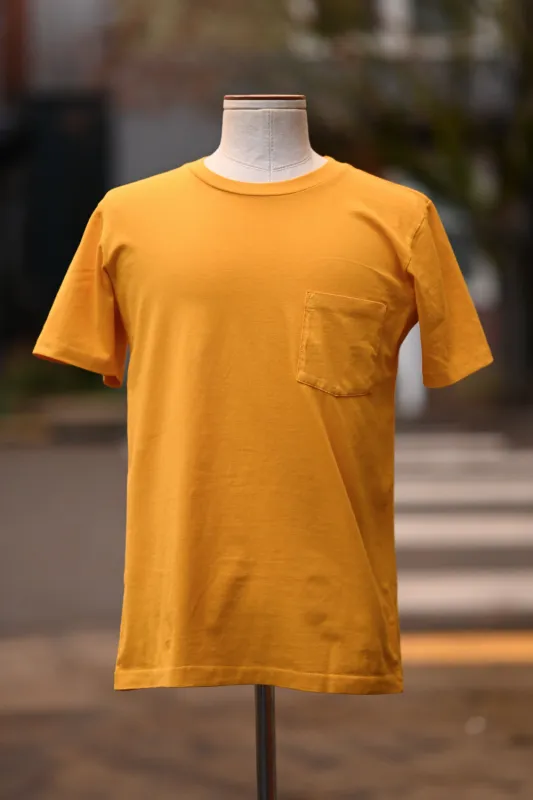 SJ Mustard Pocket Tee V2 made by Ship John