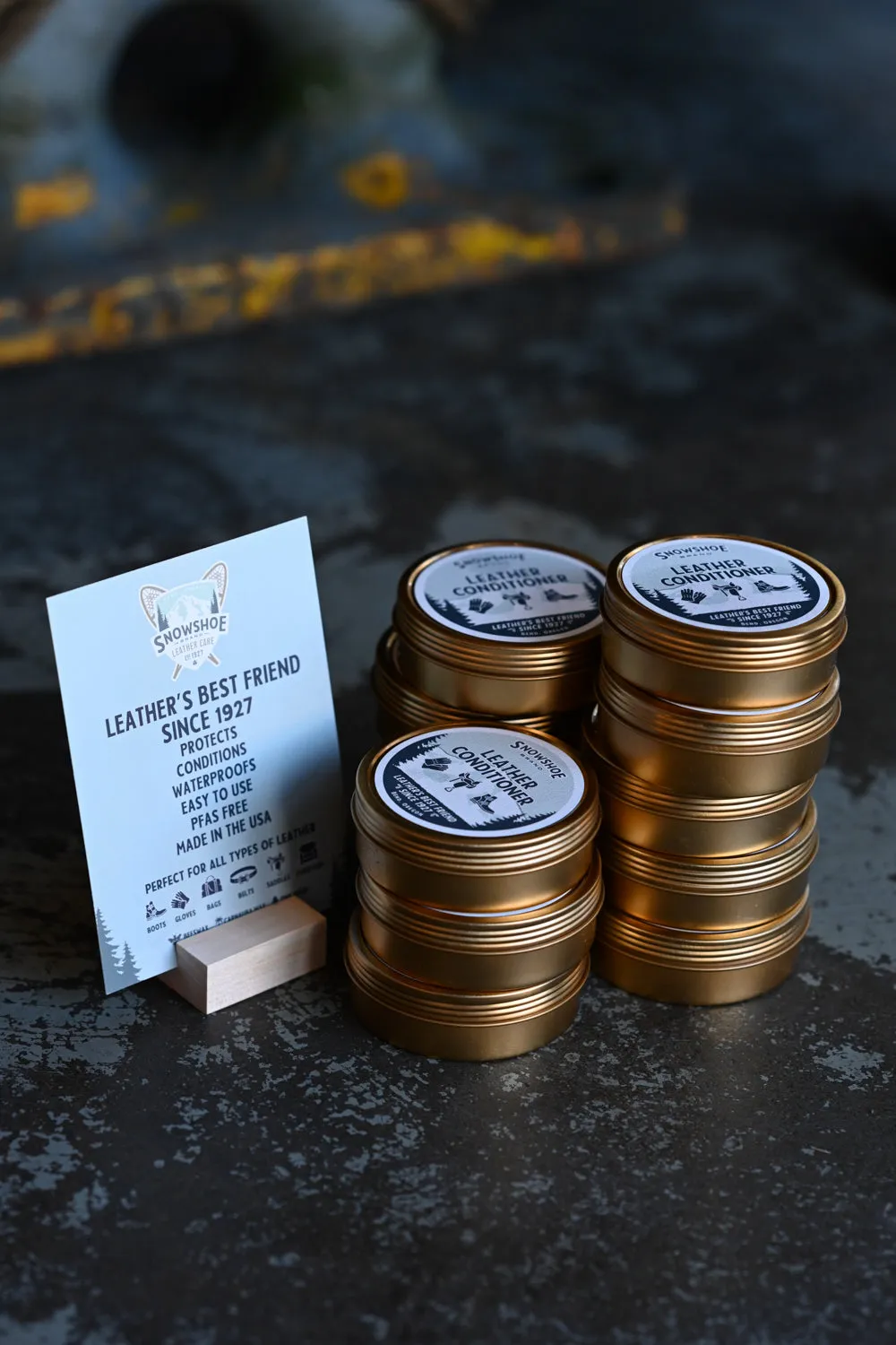 Showshoe Leather Conditioner - 4oz tin sold by Ship John product image thumbnail 5