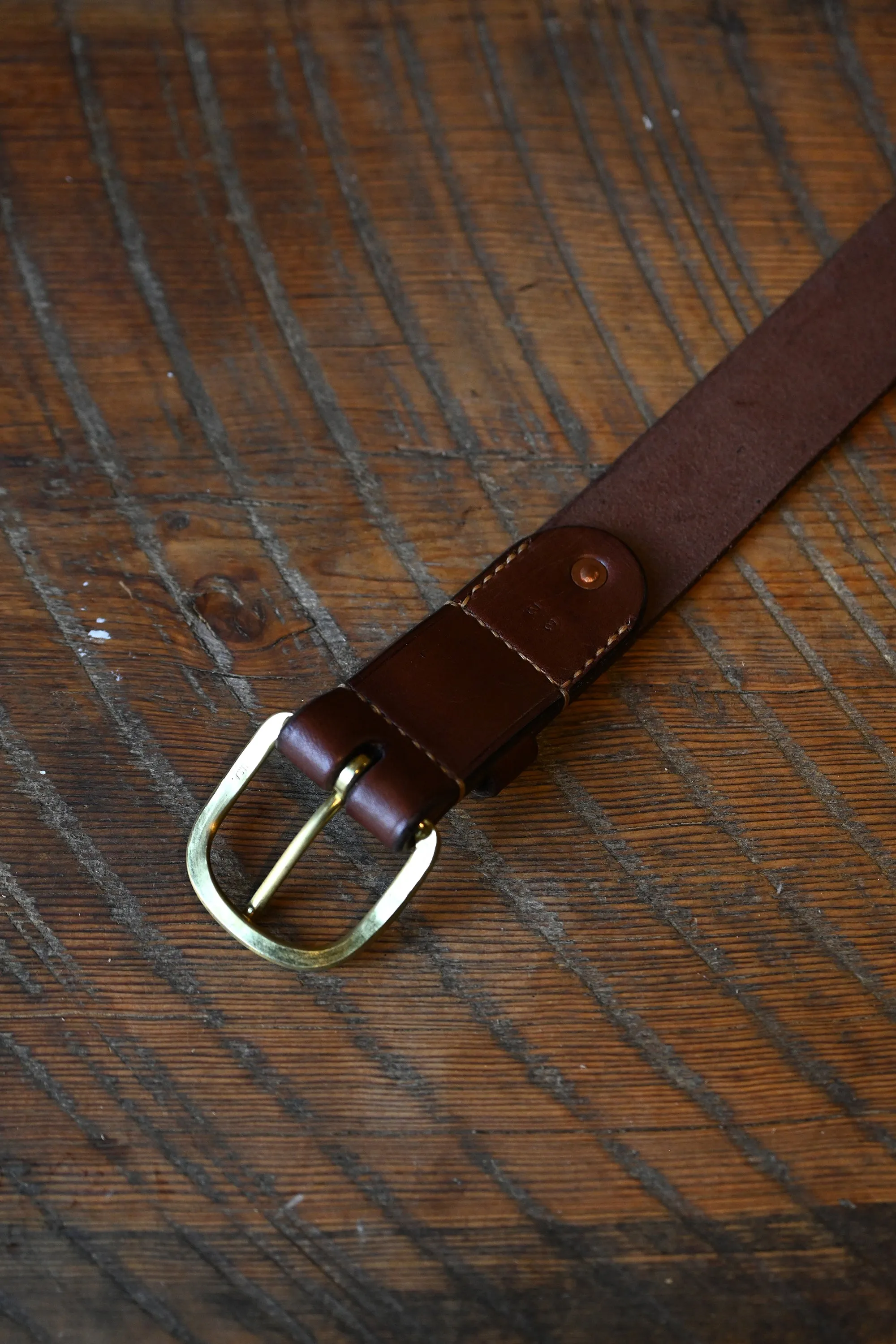 **SECONDS** Old No. 4 Belt - Hand Stitched sold by Ship John product image thumbnail 5