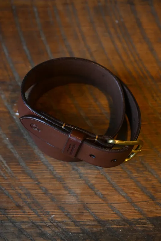 **SECONDS** Old No. 4 Belt - Hand Stitched made by Ship John