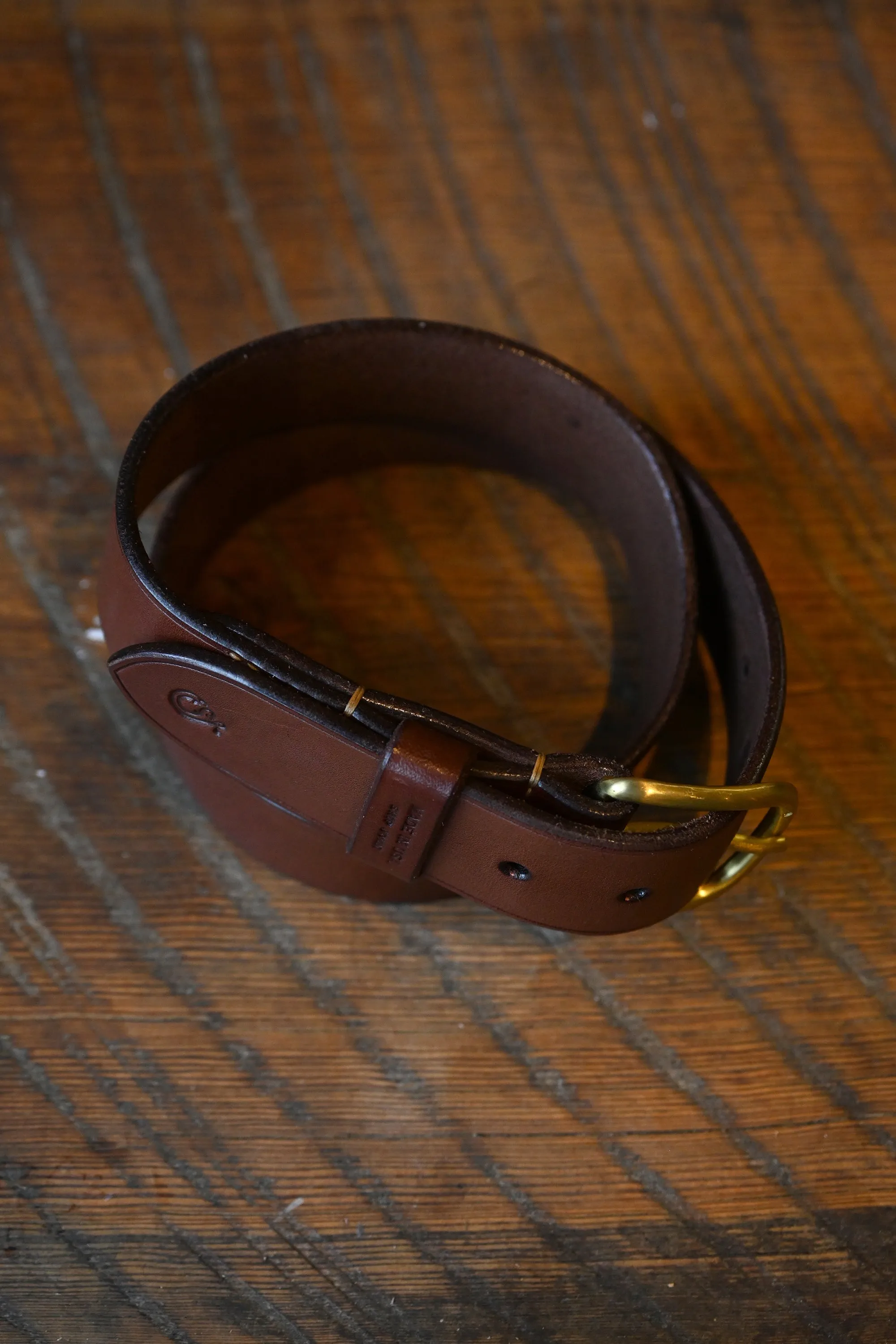 **SECONDS** Old No. 4 Belt - Hand Stitched sold by Ship John