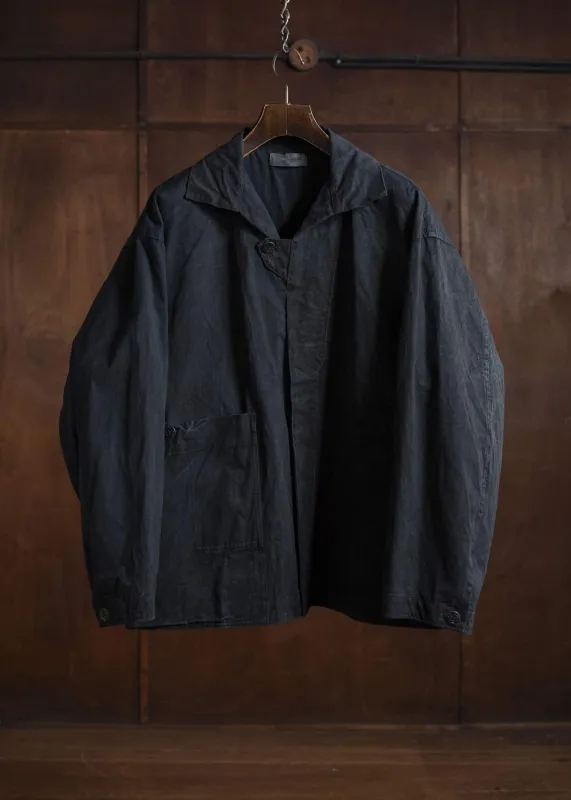 amachi. Meeting Jacket - FO AY008J-1011 ND - Black Navy sold by Amachi