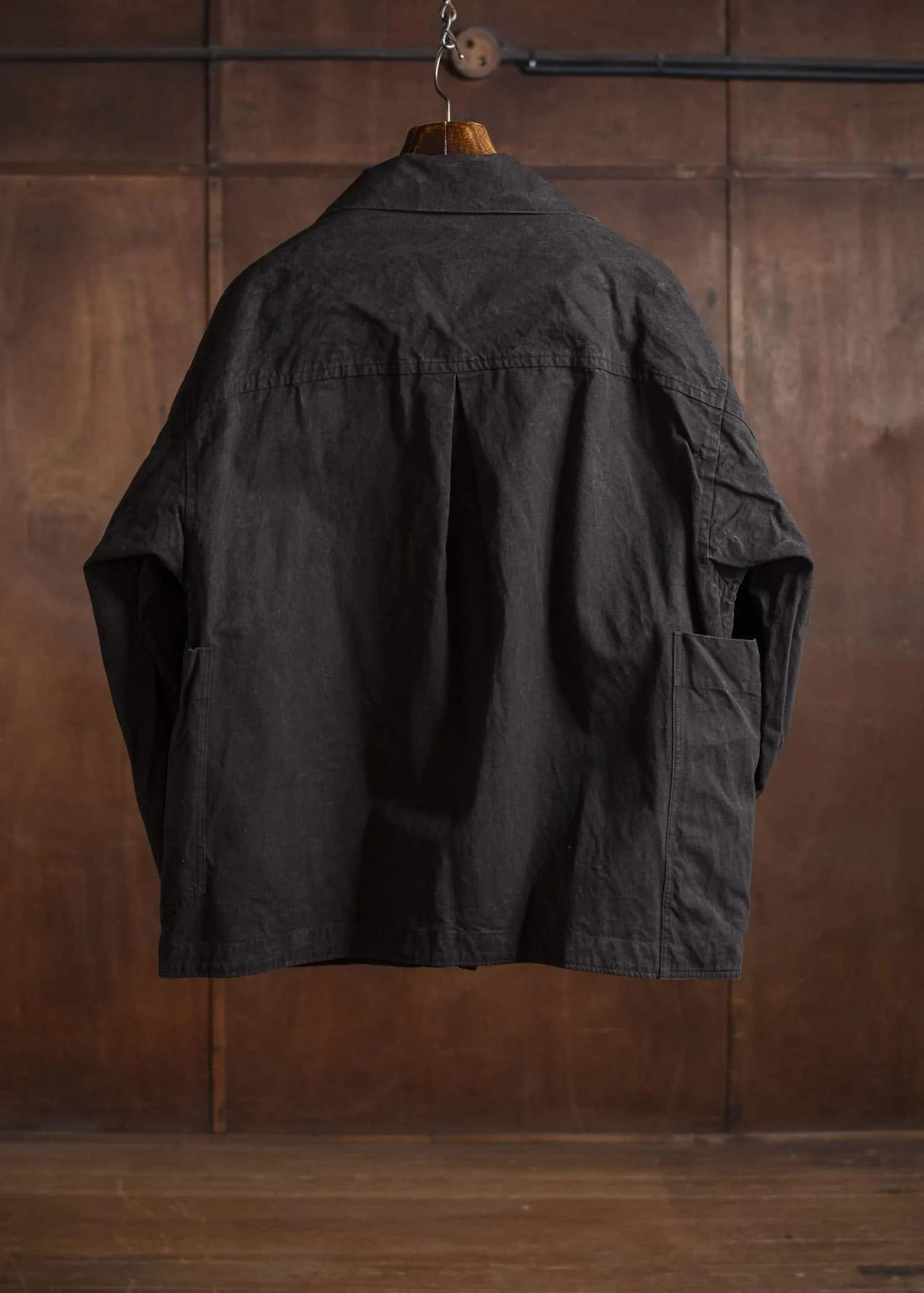 amachi. Meeting Jacket - FO AY008J-1011 ND - Dark Mud Brown sold by Amachi product image thumbnail 2