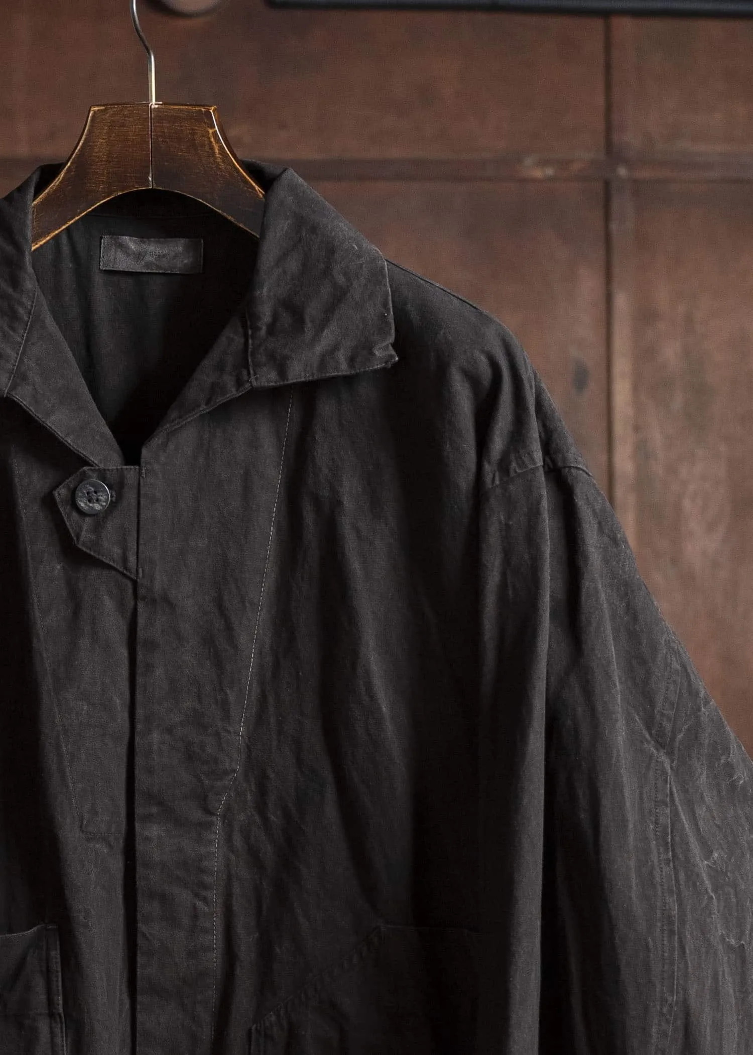 amachi. Meeting Jacket - FO AY008J-1011 ND - Dark Mud Brown sold by Amachi product image thumbnail 3