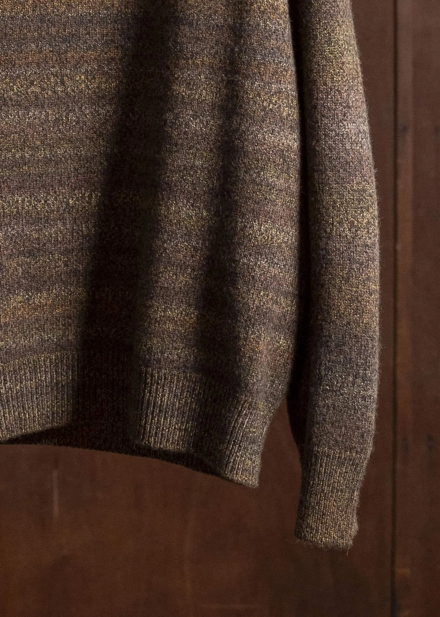 amachi. Gradation High Neck Knit AY17K-4077 Red Brown sold by Amachi product image thumbnail 4