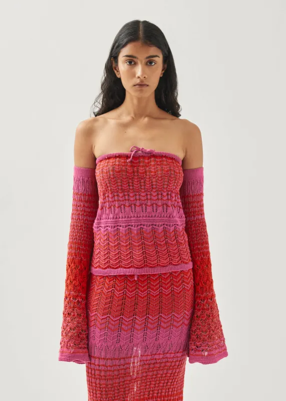 Adriana Red Top sold by Alohas