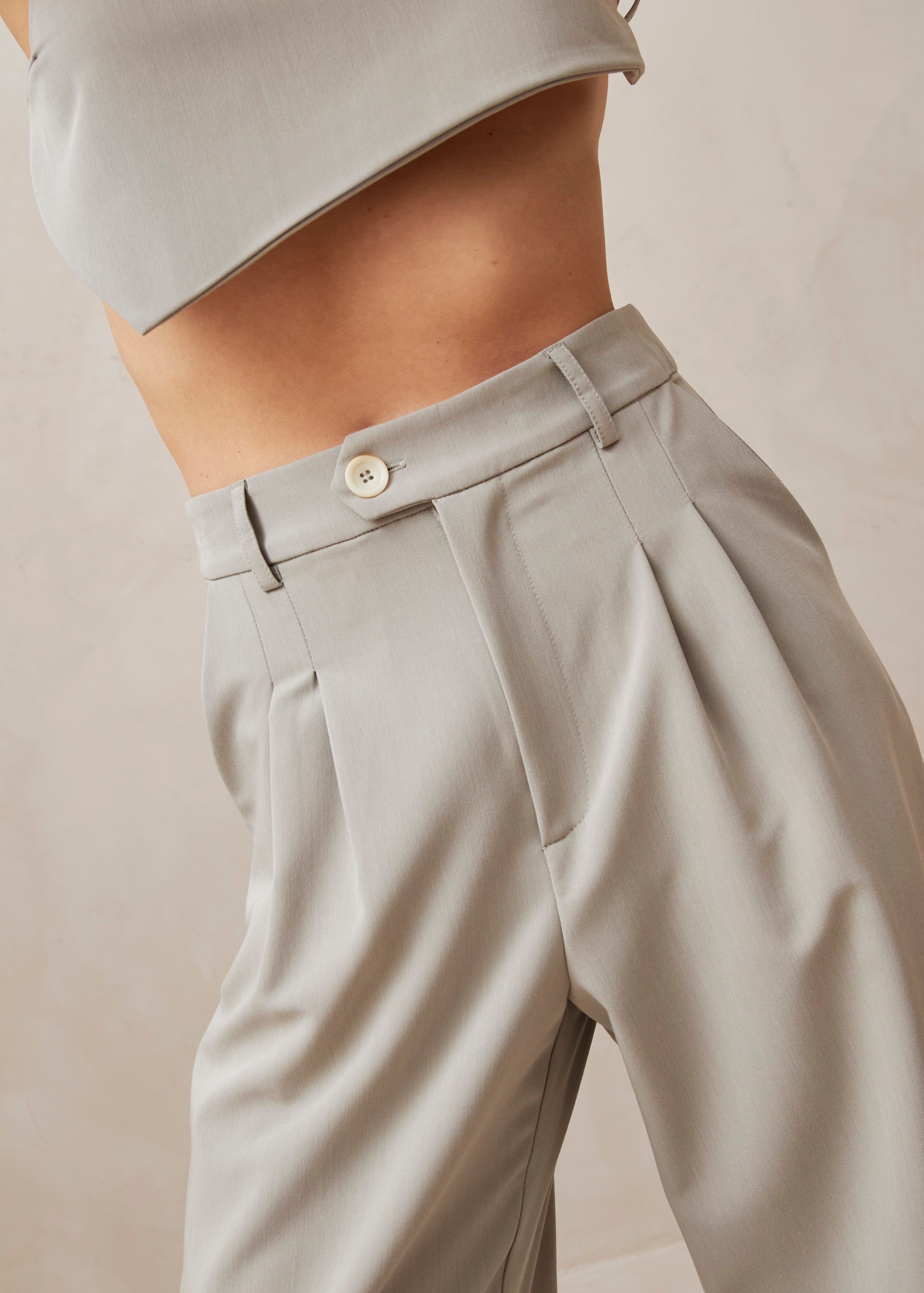 Irina Light Olive Pants sold by Alohas product image thumbnail 4