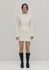 Blossom White Tricot Sweater sold by Alohas