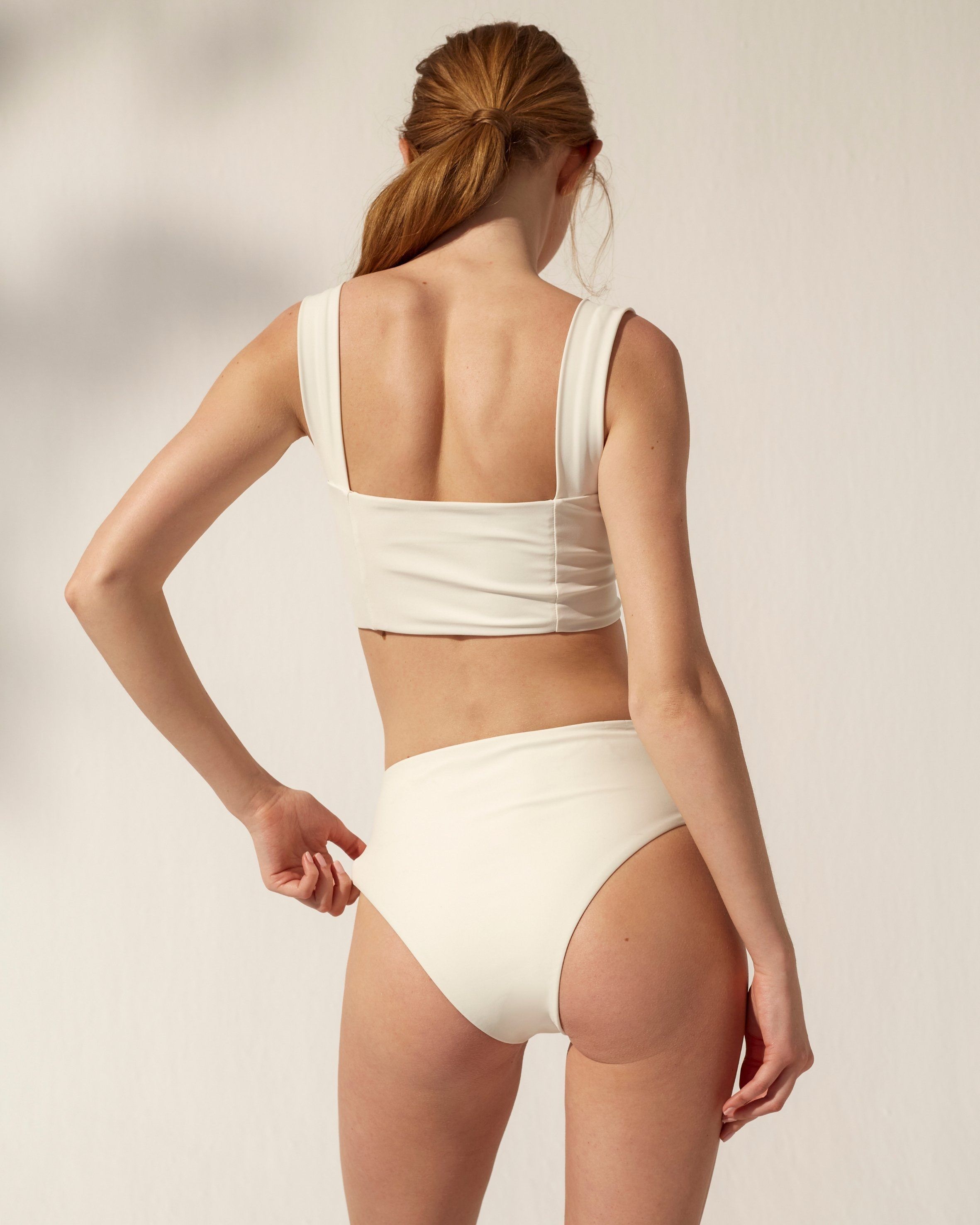 The Pentagon Cream Bikini Bottom sold by Alohas product image thumbnail 2