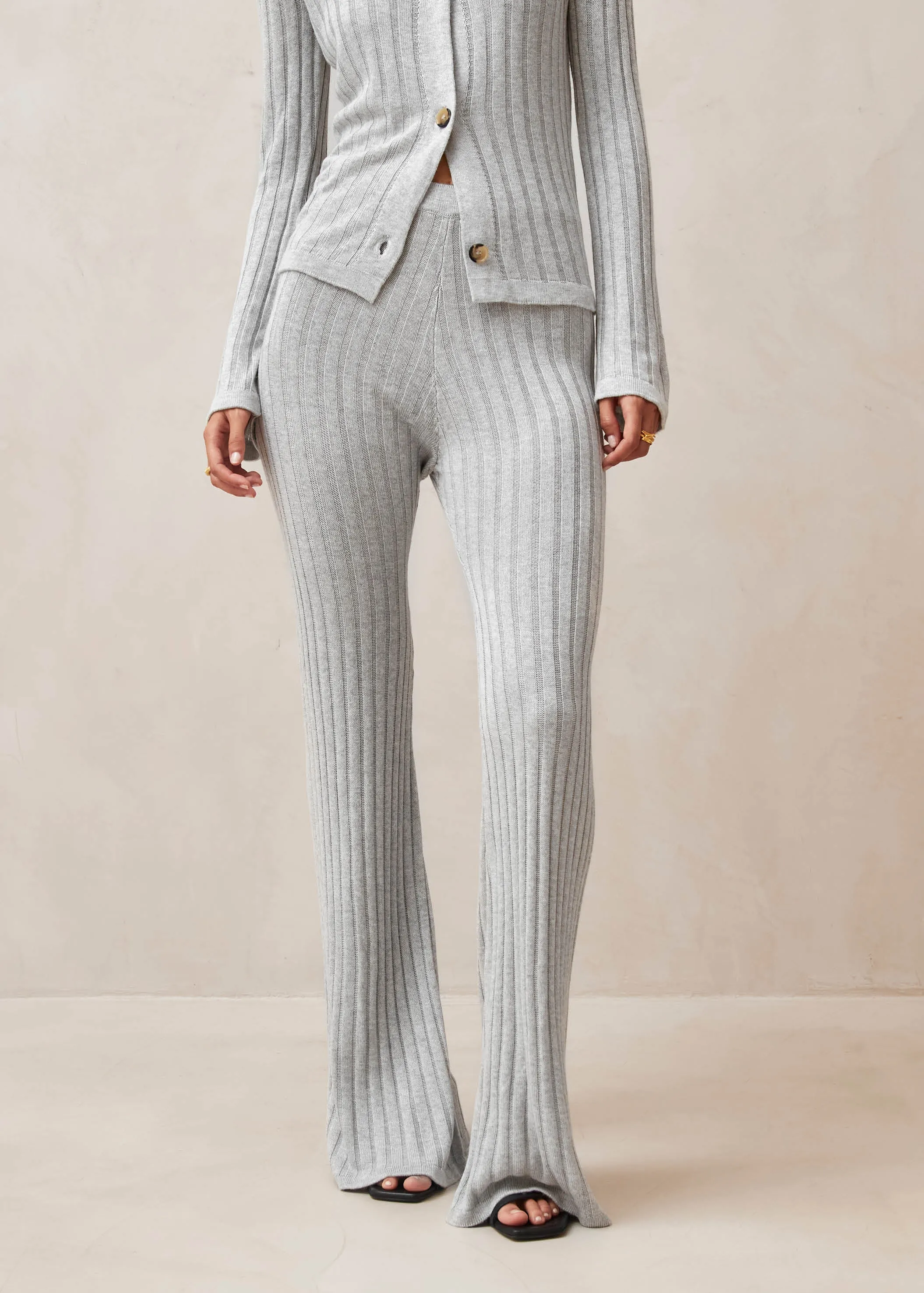 Flow Grey Tricot Pants sold by Alohas product image thumbnail 2