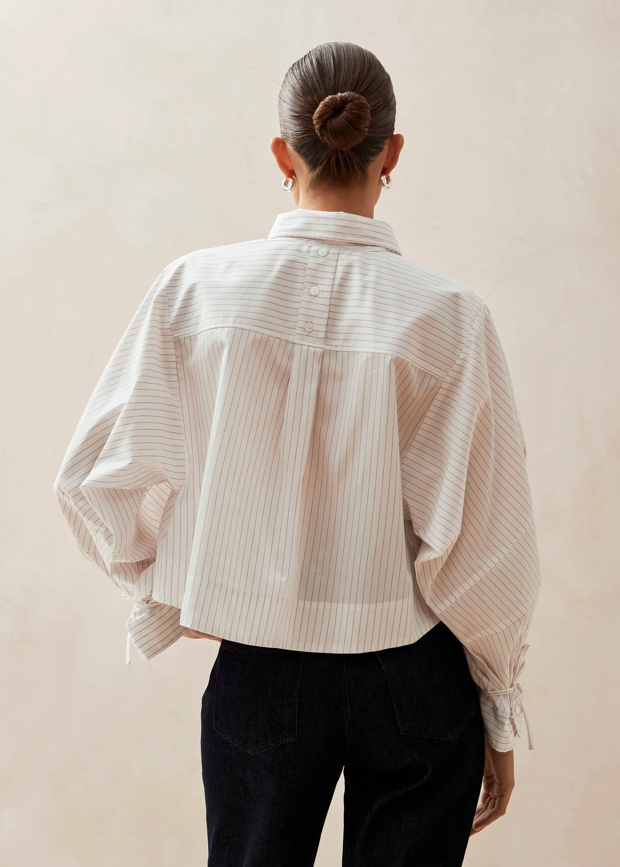 Adara Thin Red Stripes Shirt sold by Alohas product image thumbnail 2