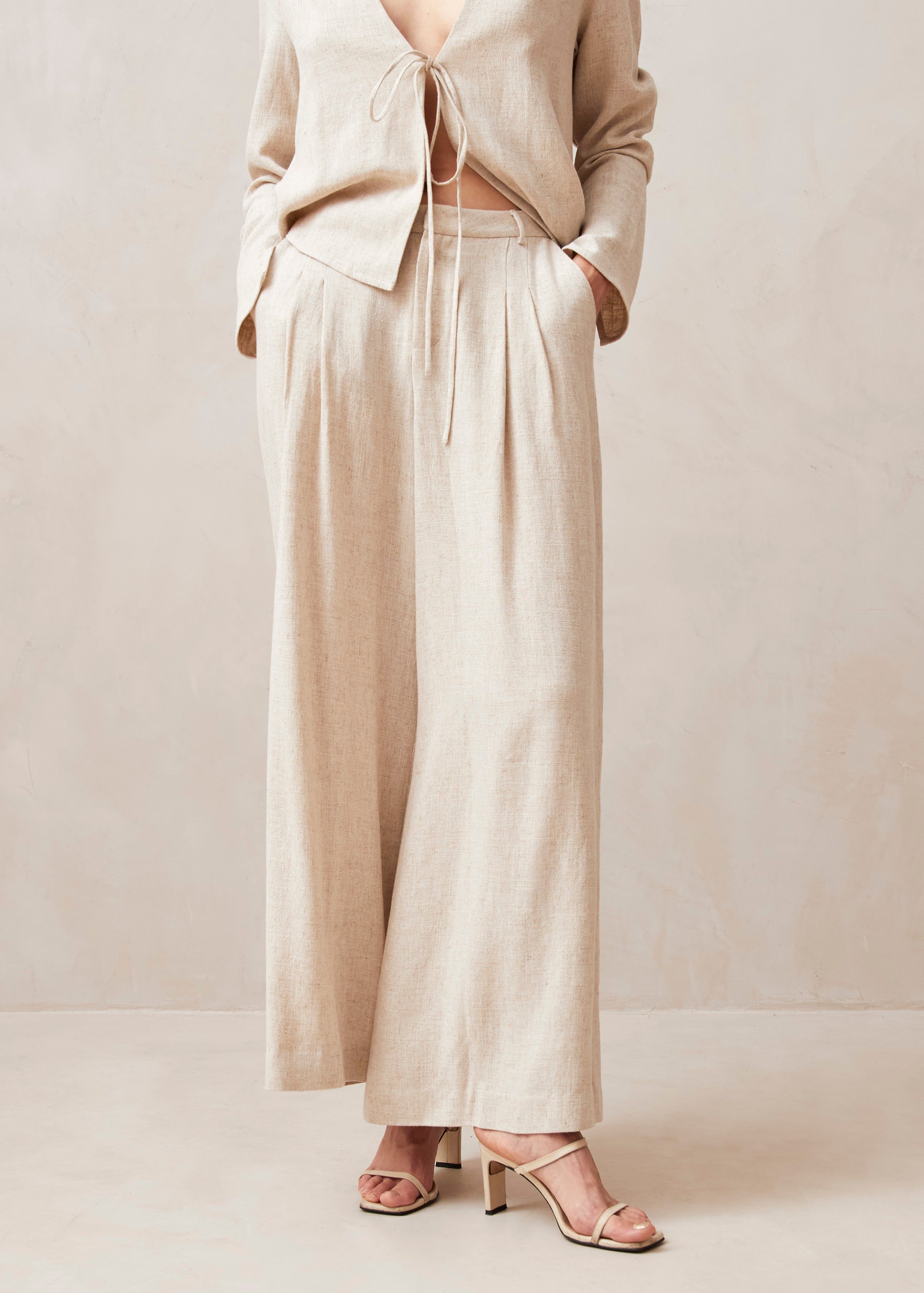 Lumi Natural Pants sold by Alohas