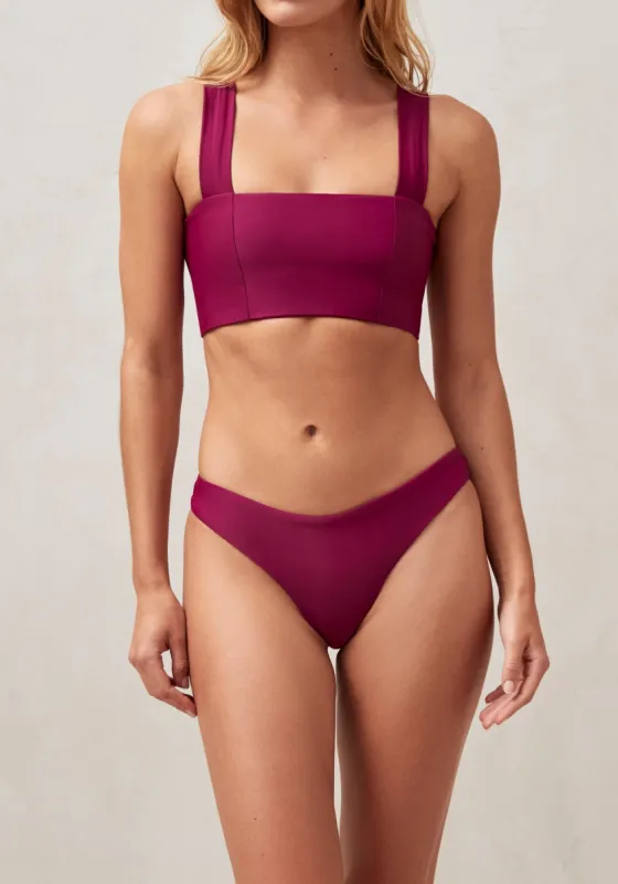 Eka Wine Bikini Bottom sold by Alohas