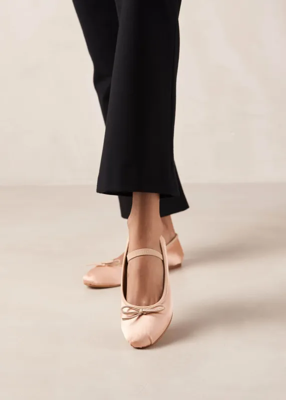 Odette Pale Pink Ballet Flats sold by Alohas