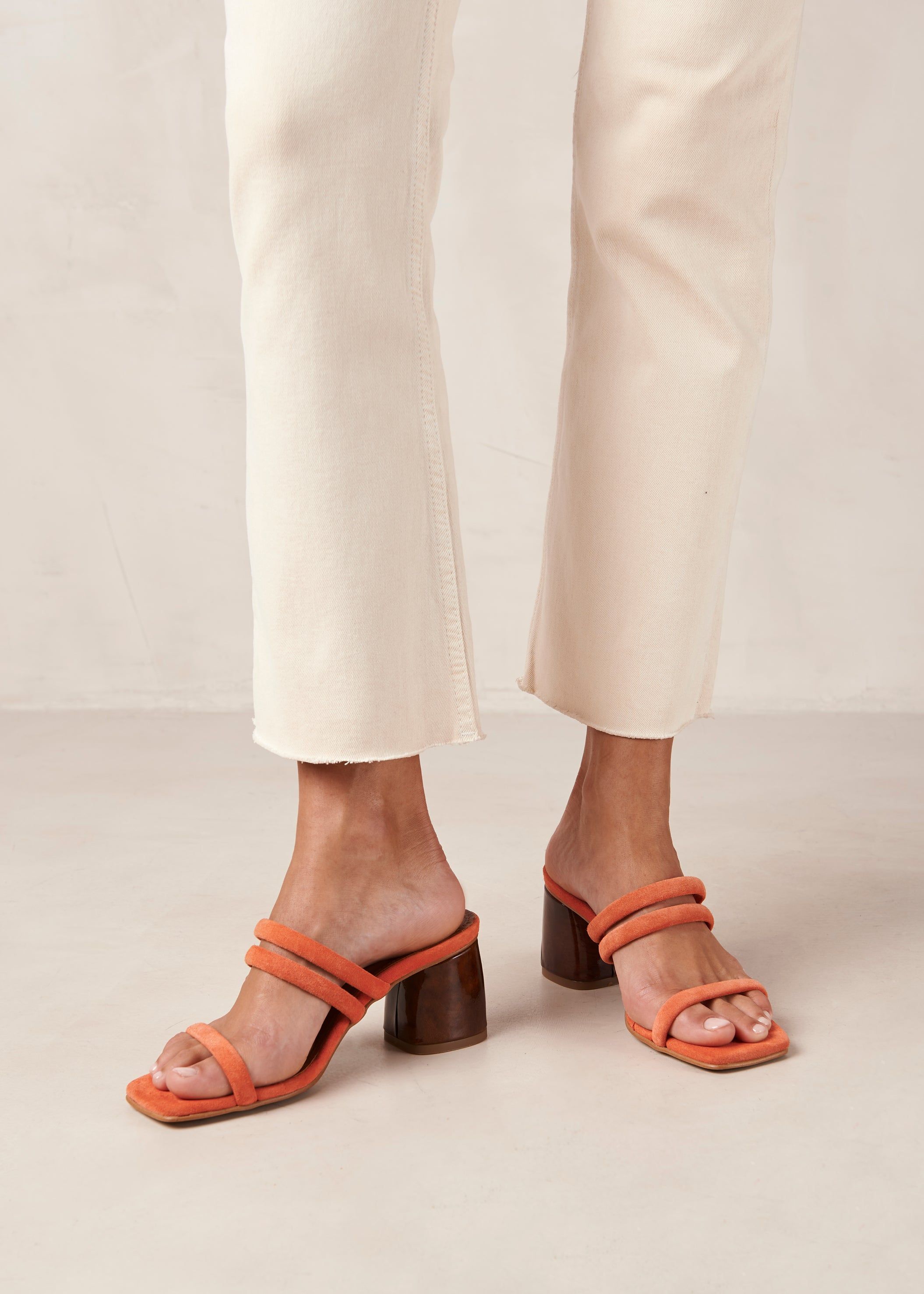 Indiana Pomelo Orange Sandal sold by Alohas