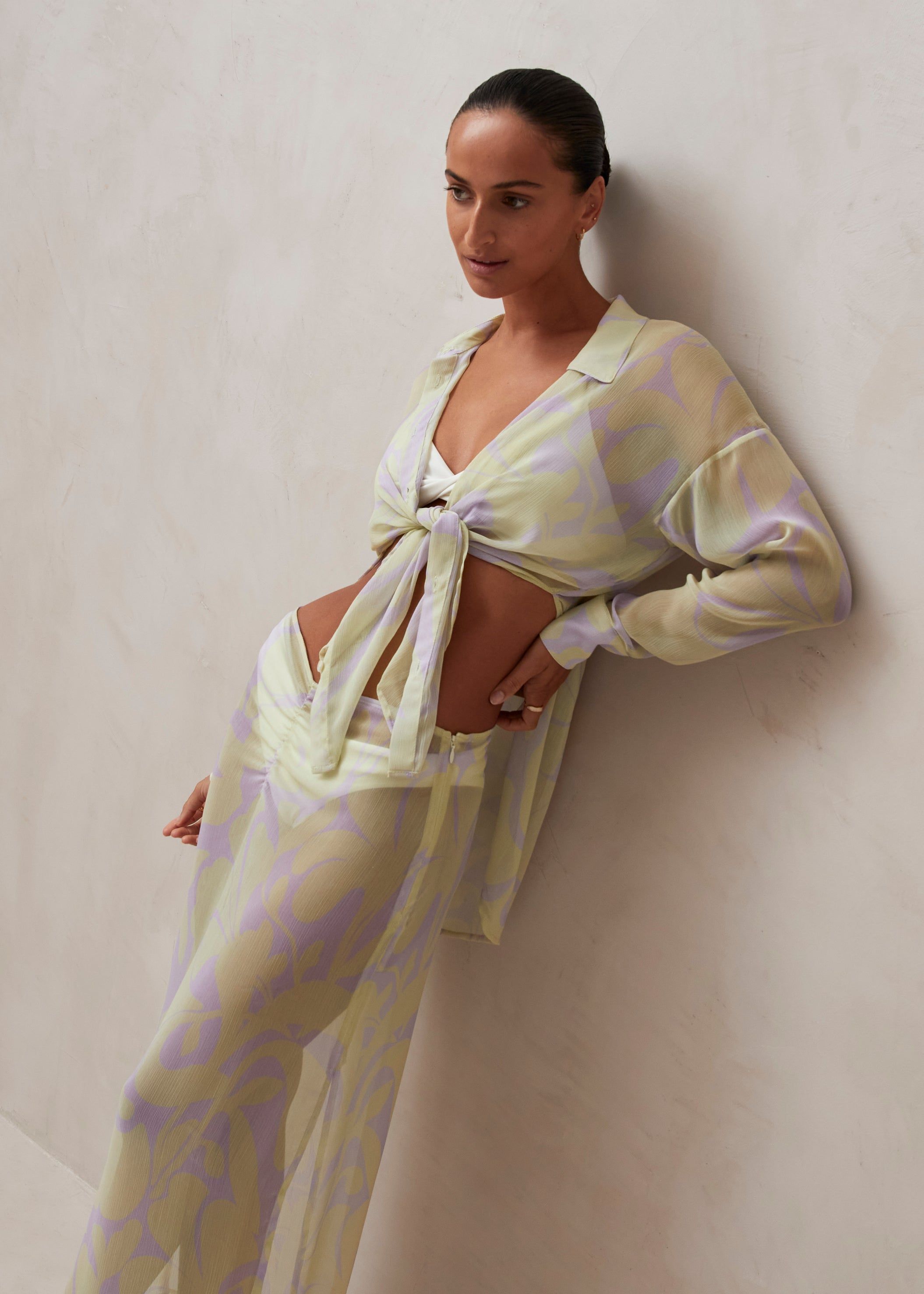 Yasu Pastel Waves Shirt sold by Alohas product image thumbnail 2