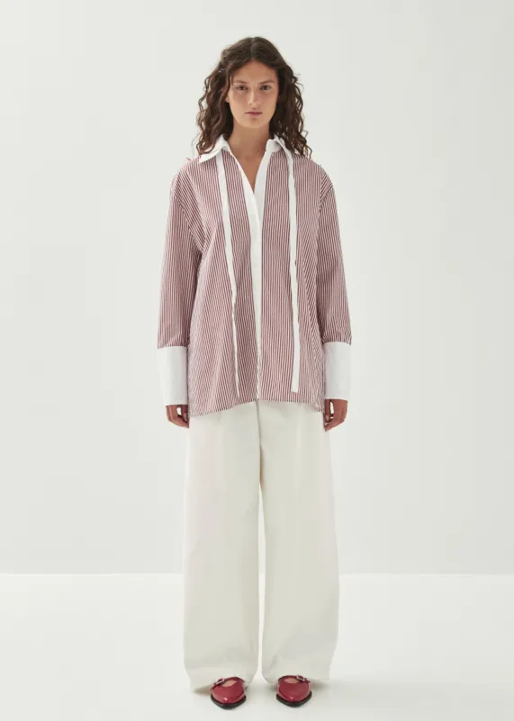 Sempe Red Stripes Shirt sold by Alohas