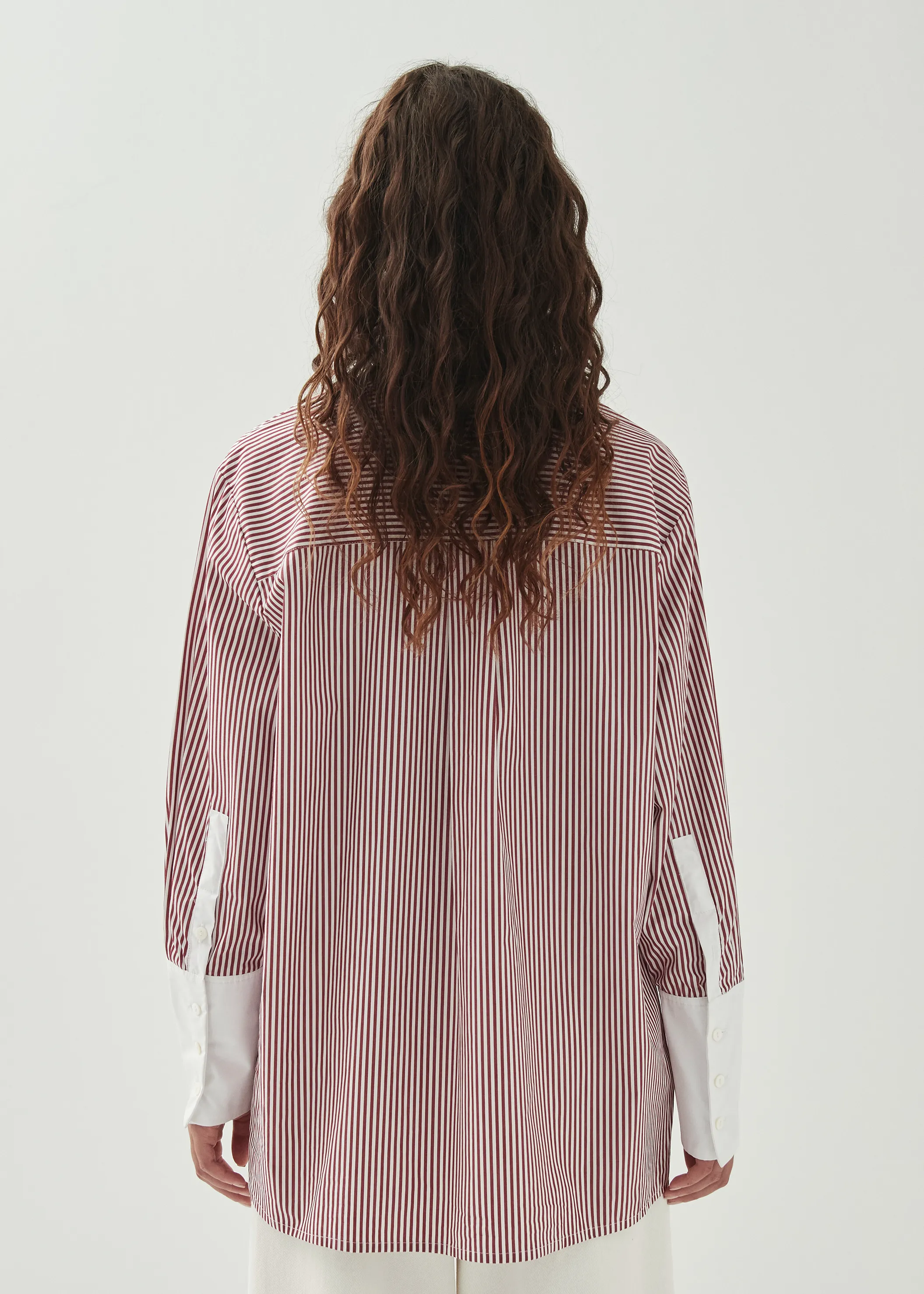 Sempe Red Stripes Shirt sold by Alohas product image thumbnail 4