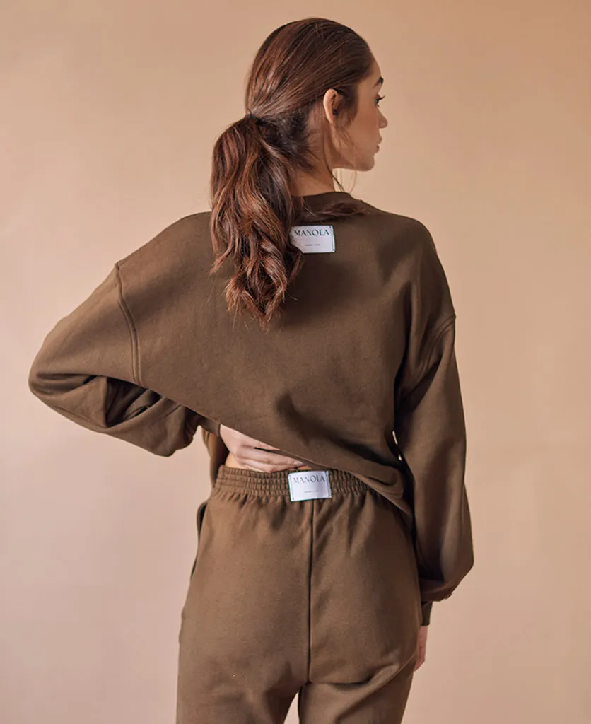 Iconic Sweatpants Chocolate sold by Alohas product image thumbnail 3