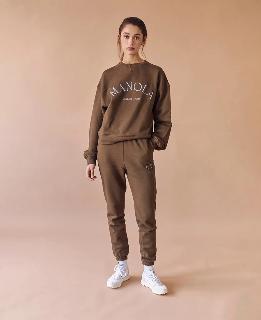 Iconic Sweatpants Chocolate sold by Alohas product image thumbnail 5