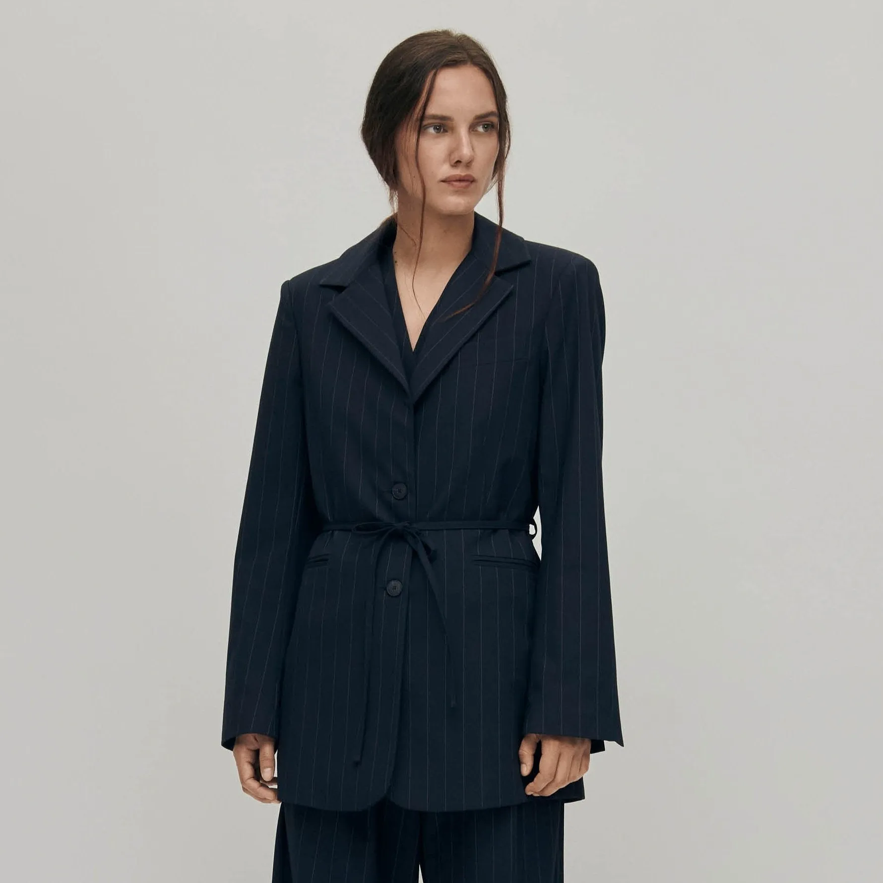 Geri Navy Blazer sold by Alohas product image thumbnail 3