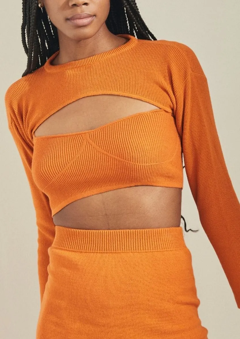 Hustle Top Clementine Orange sold by Alohas product image thumbnail 4