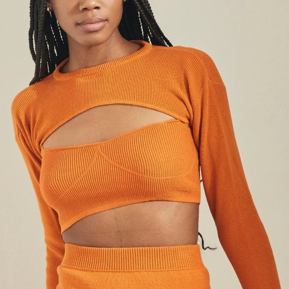 Hustle Top Clementine Orange sold by Alohas product image thumbnail 3