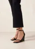Gata Onix Black Leather Sandals sold by Alohas