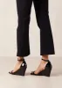 Gata Onix Black Leather Sandals sold by Alohas