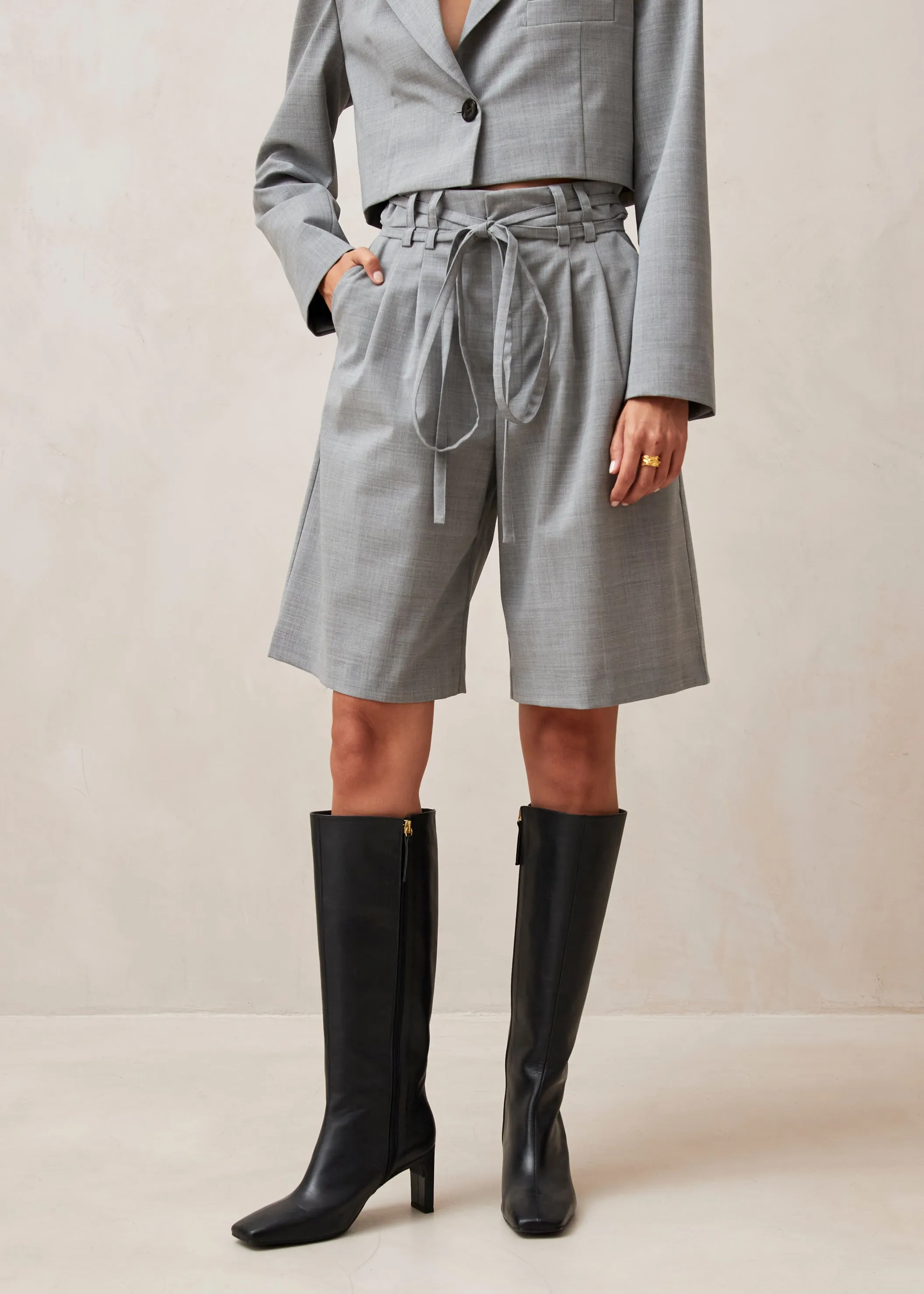 Sarah Grey Shorts sold by Alohas