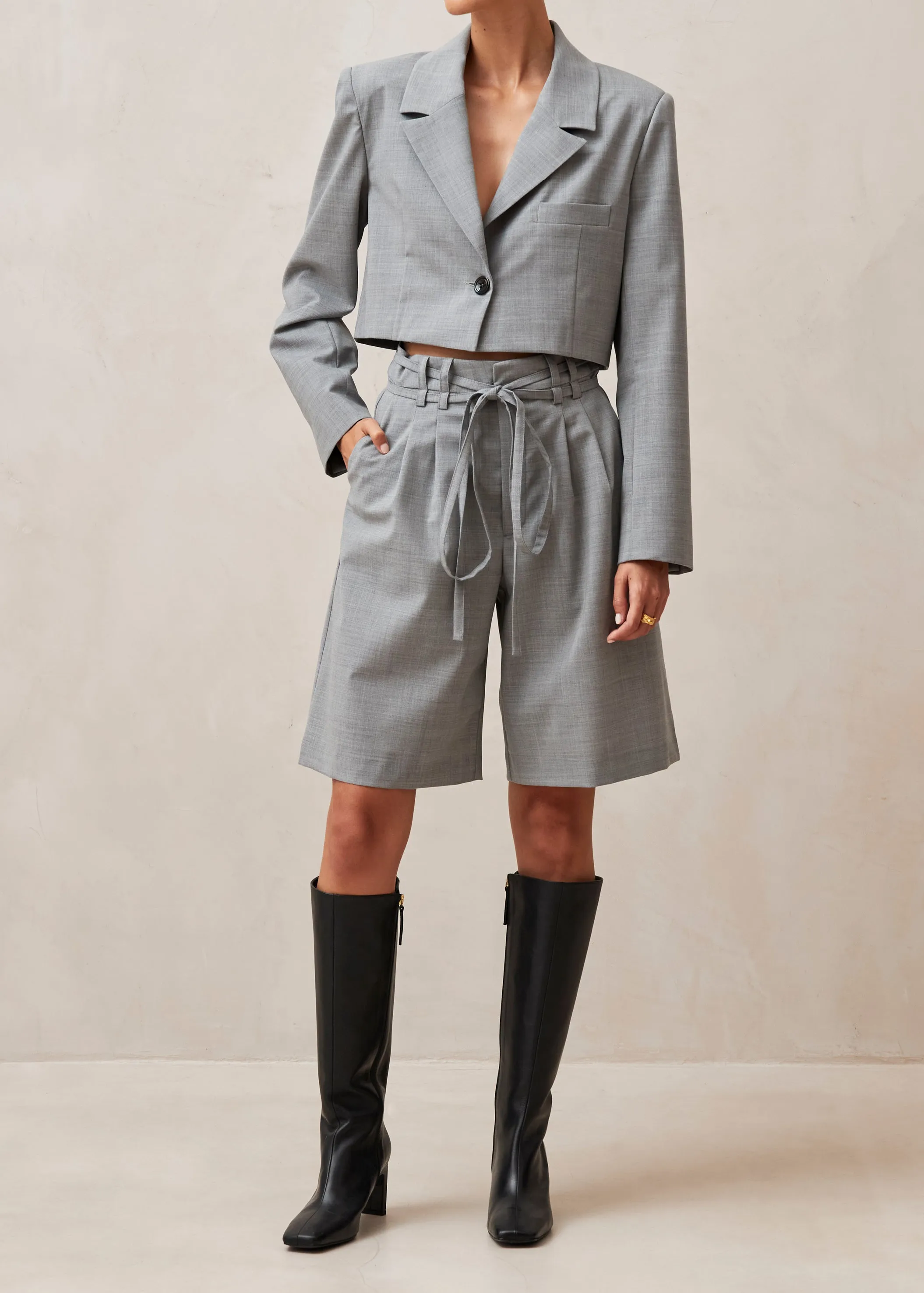 Sarah Grey Shorts sold by Alohas product image thumbnail 4