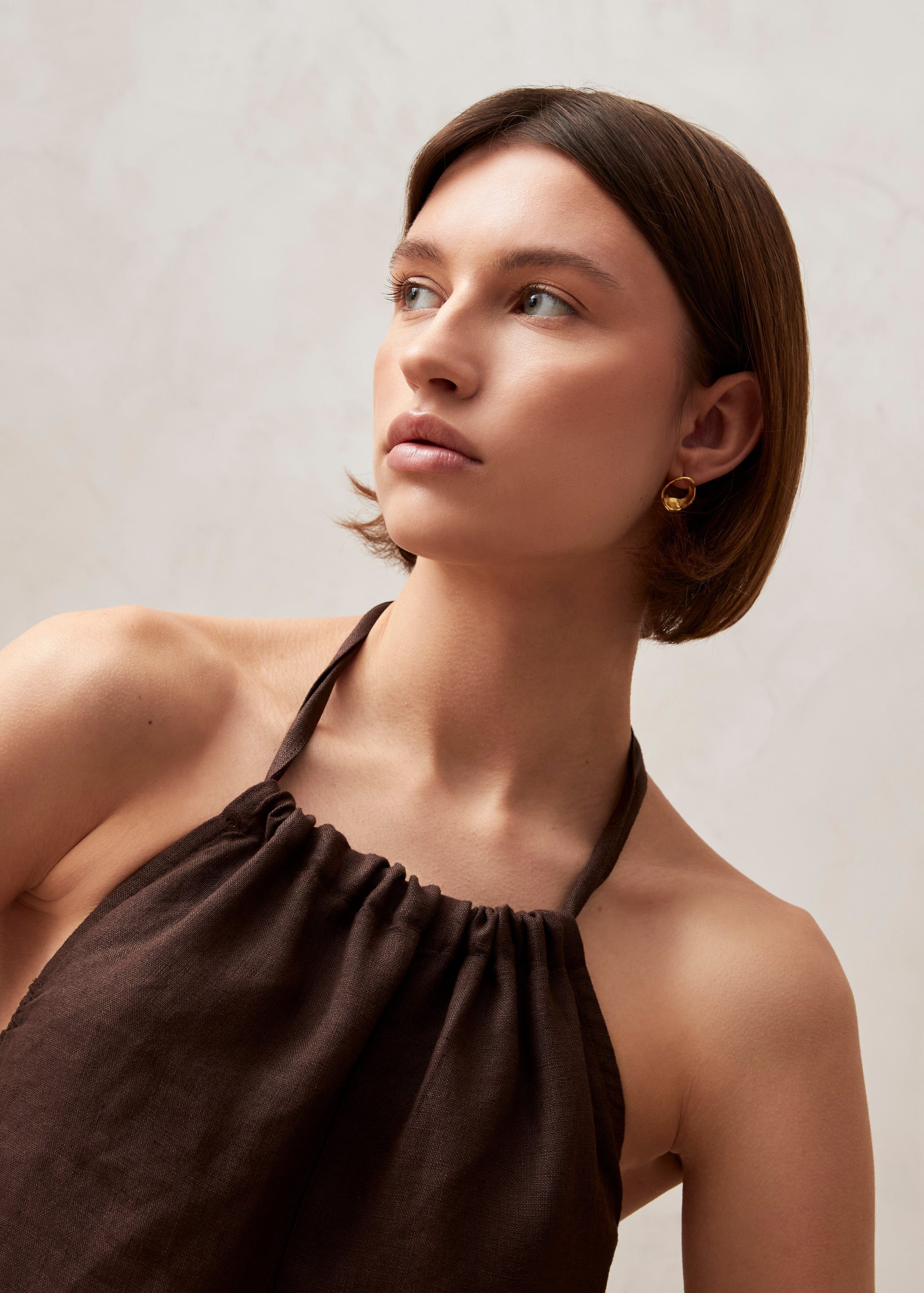 Yona Brown Jumpsuit sold by Alohas product image thumbnail 5