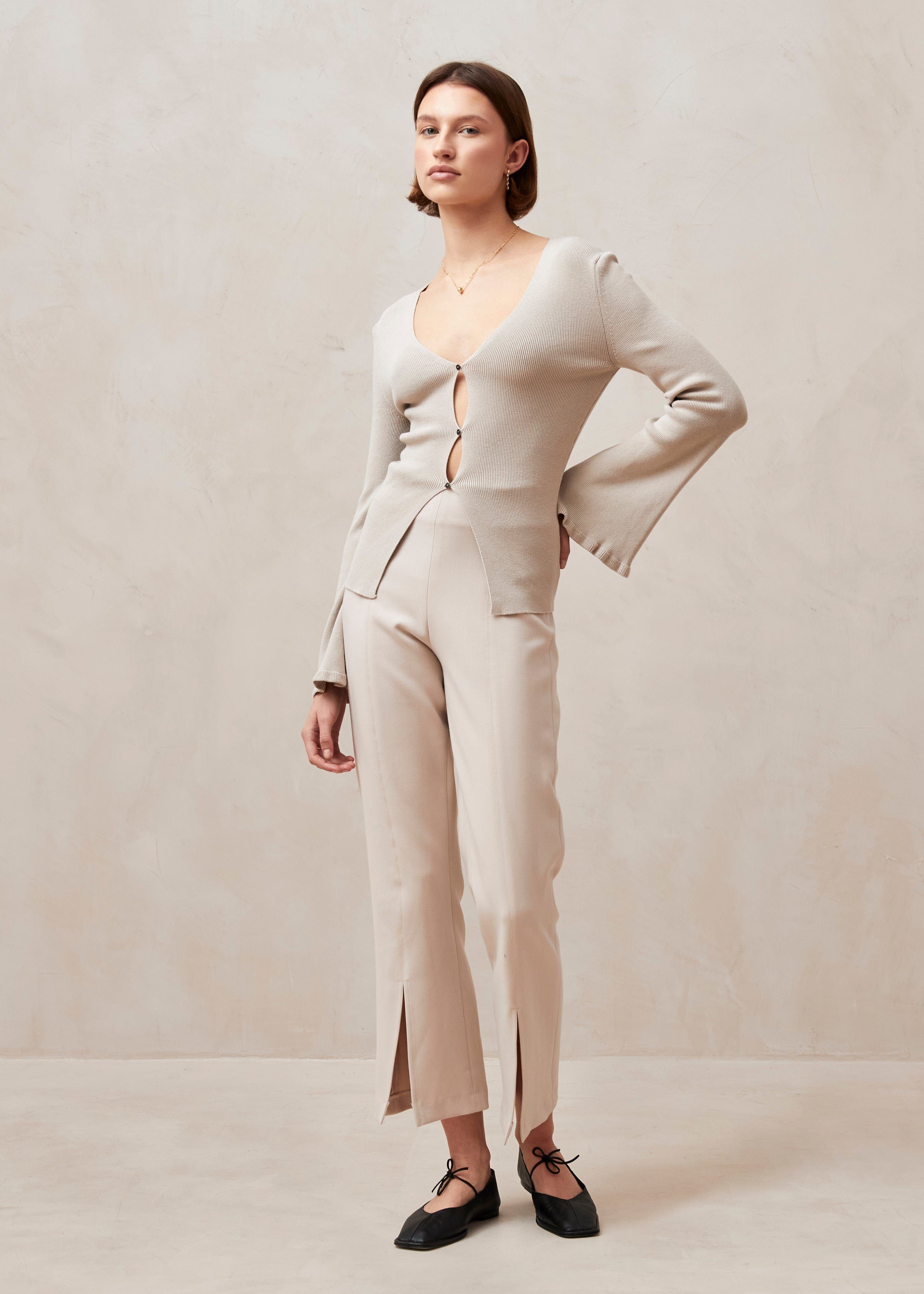 Nomi Sand Tricot Cardigan sold by Alohas product image thumbnail 5