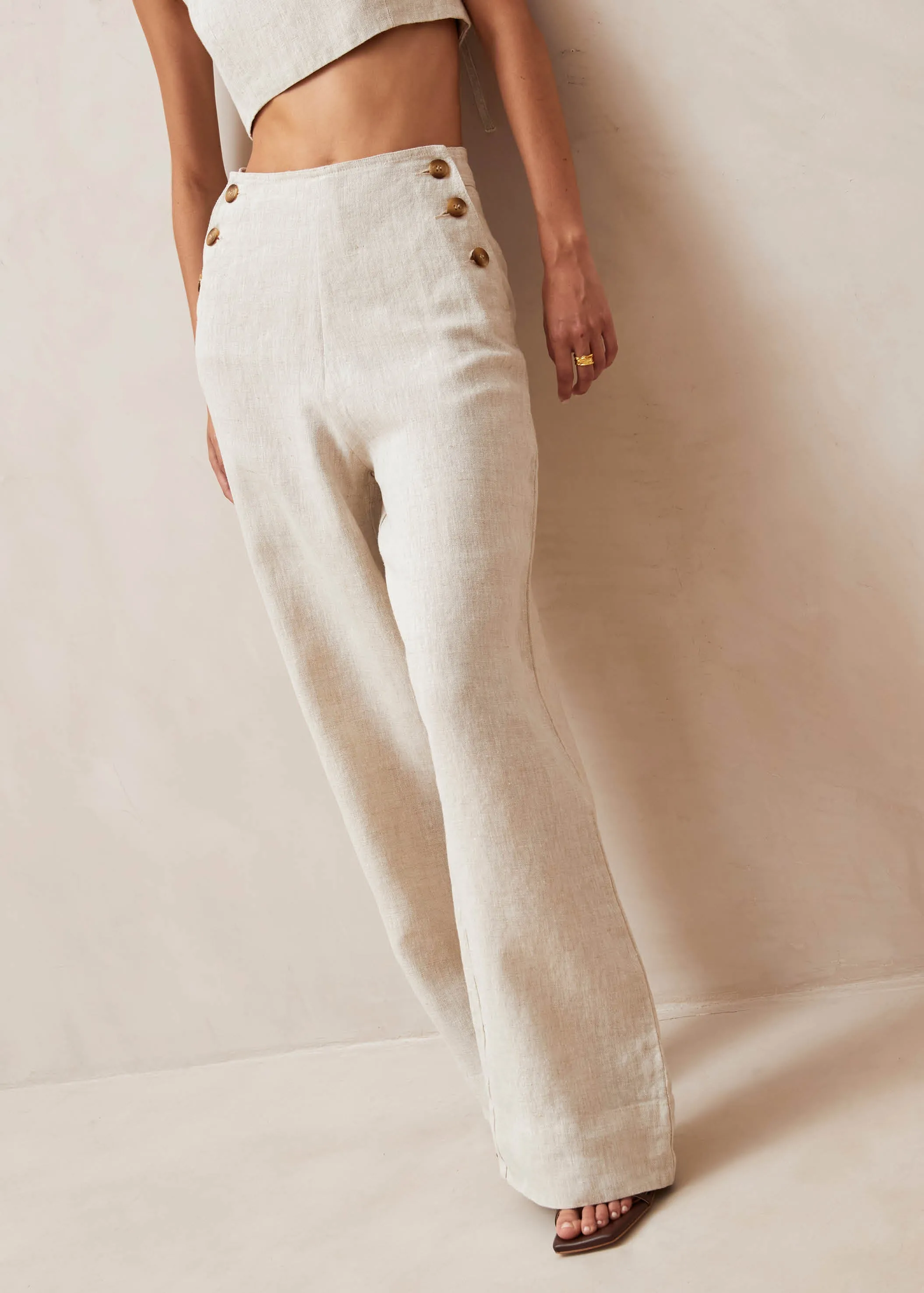 Lili Natural Pants sold by Alohas product image thumbnail 2