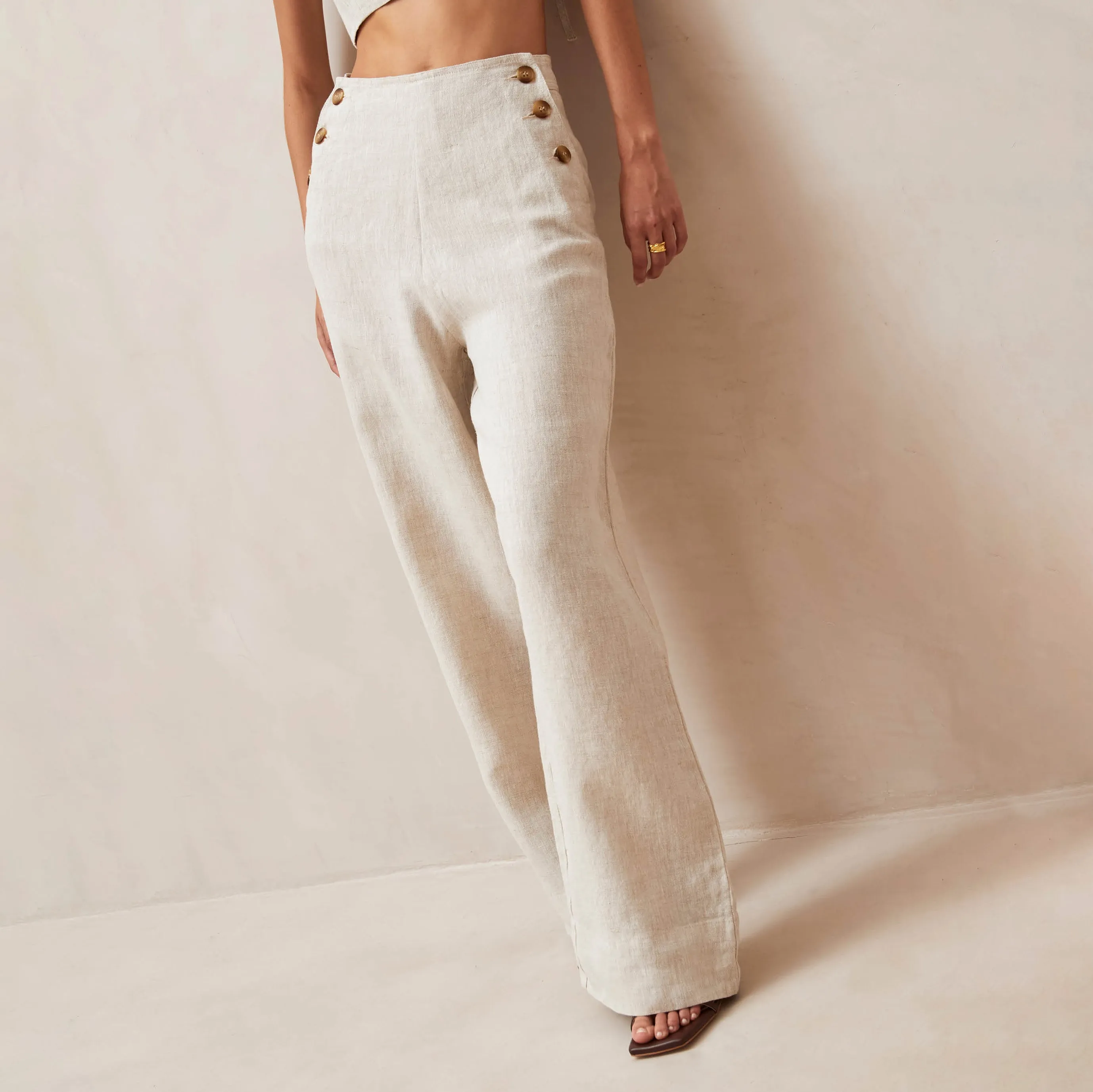 Lili Natural Pants sold by Alohas product image thumbnail 3
