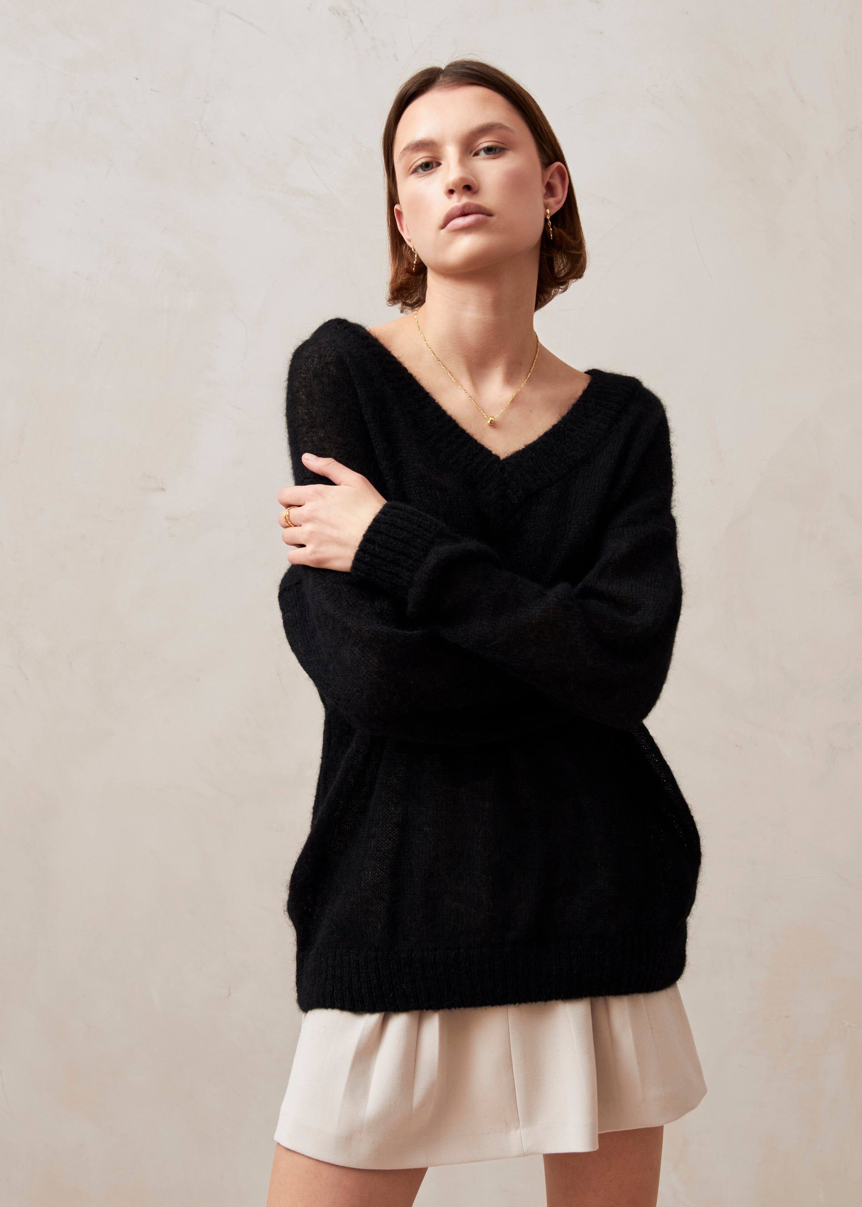 Pomeda Black Sweater sold by Alohas product image thumbnail 2