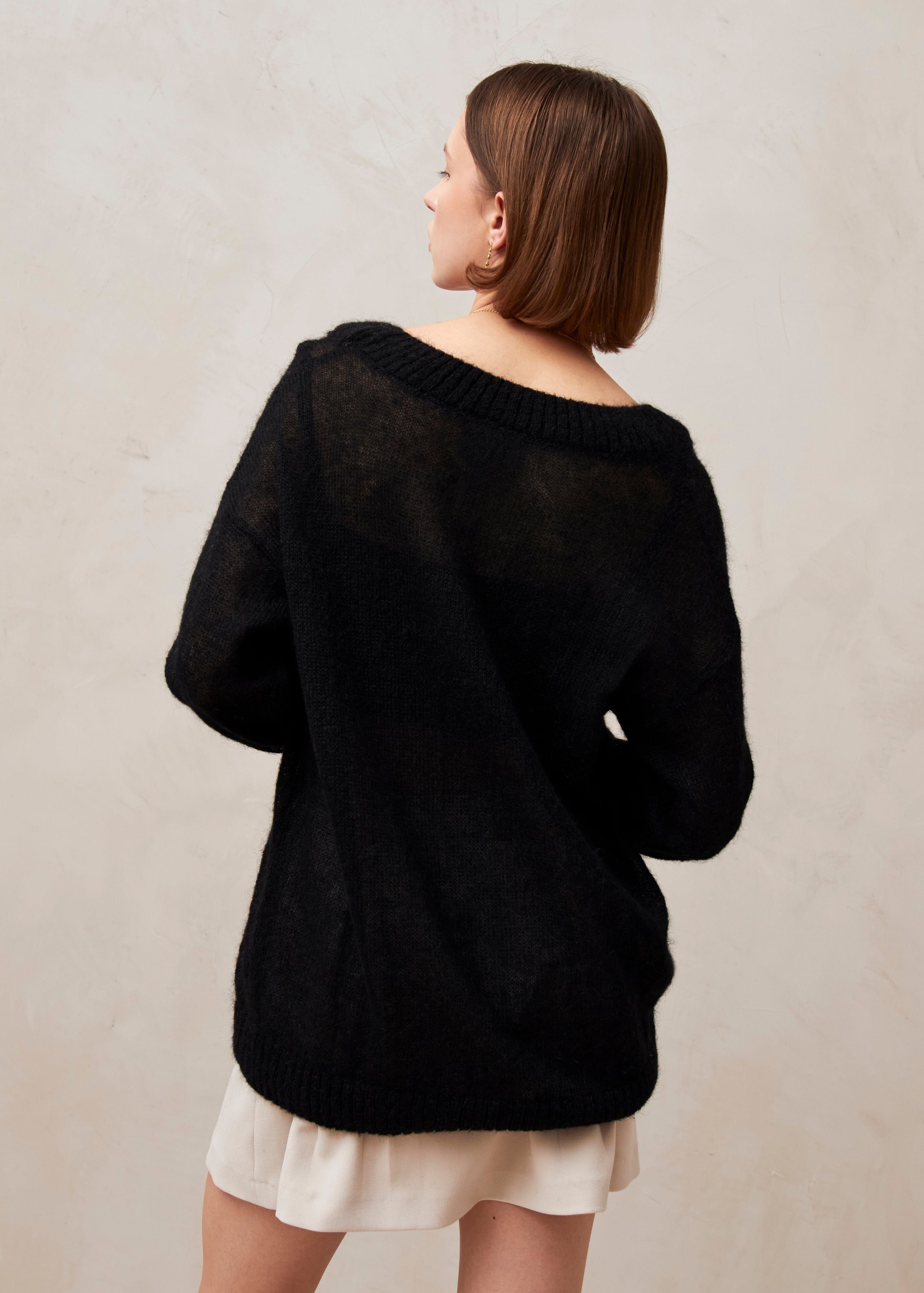 Pomeda Black Sweater sold by Alohas product image thumbnail 4