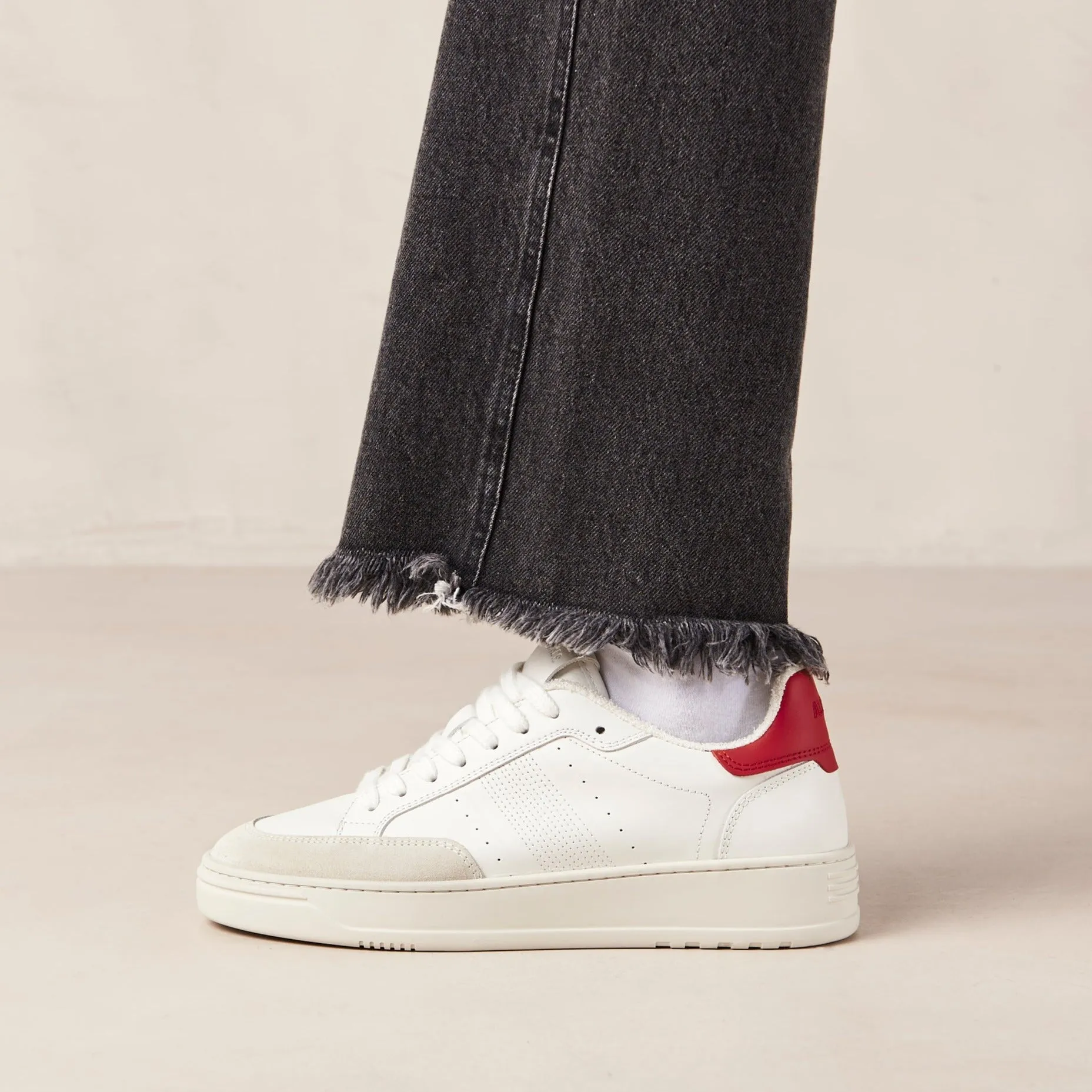Tb.780 Red Leather Sneakers sold by Alohas product image thumbnail 2