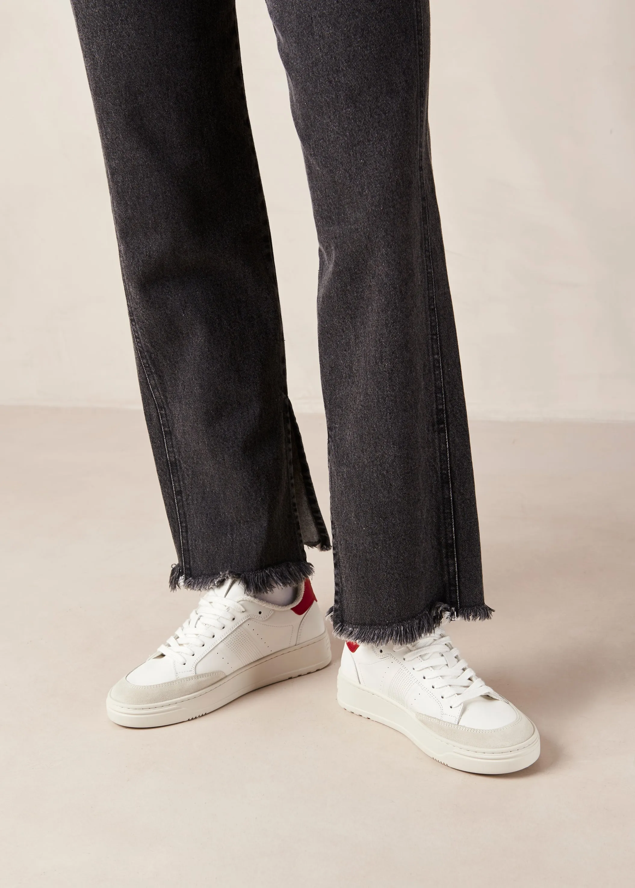 Tb.780 Red Leather Sneakers sold by Alohas product image thumbnail 3