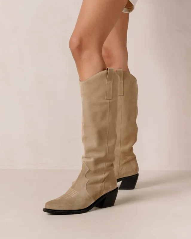 Mount Suede Desert Taupe sold by Alohas