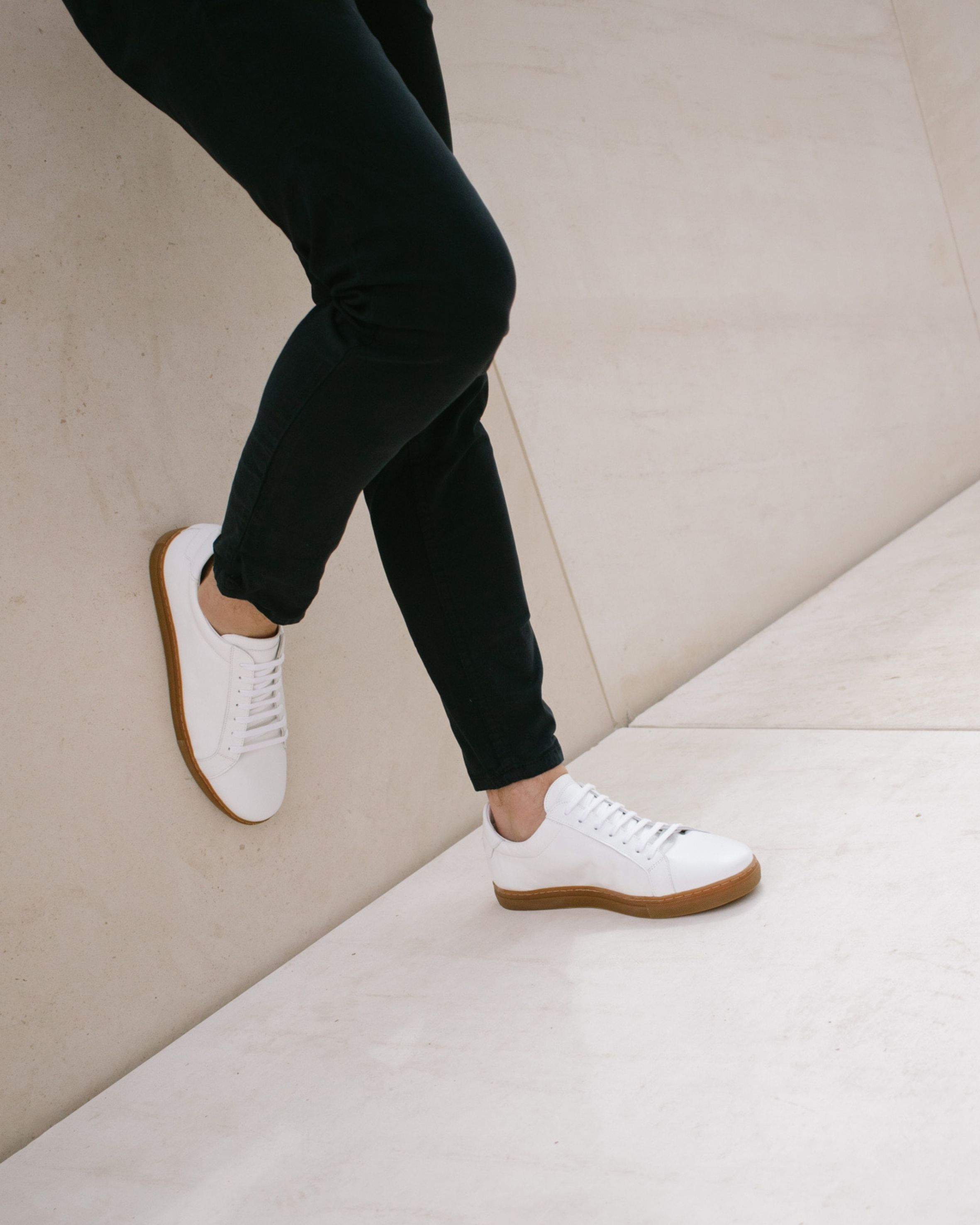 Tokyo - Men Leather Sneakers - Caramel sold by Alohas product image thumbnail 5