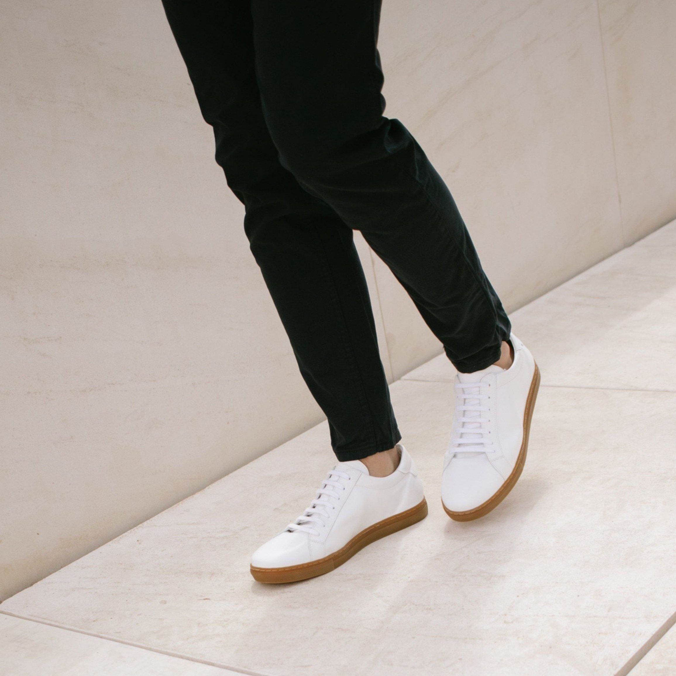 Tokyo - Men Leather Sneakers - Caramel sold by Alohas product image thumbnail 3