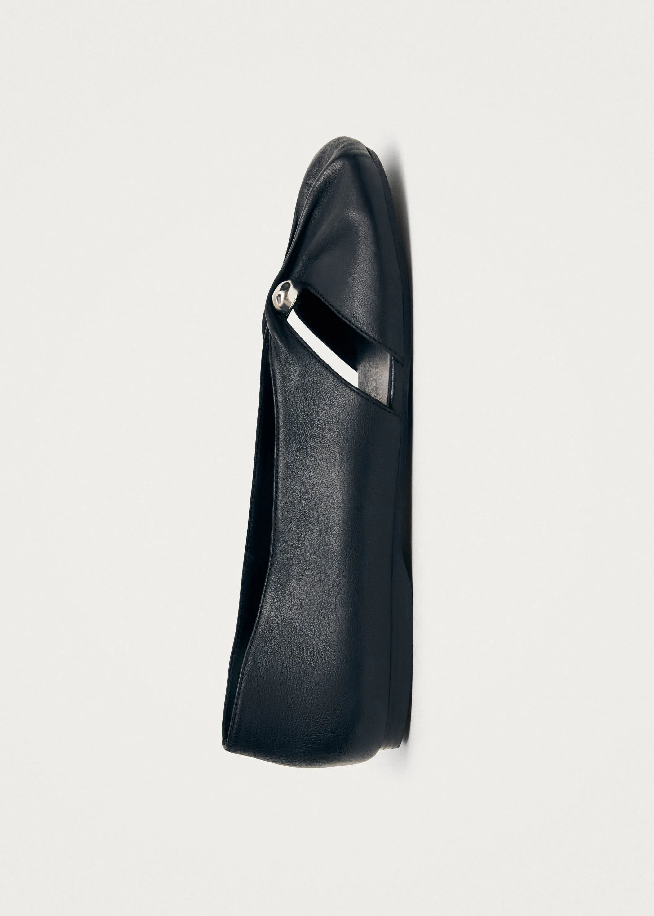 Ravena Black Leather Ballet Flats sold by Alohas product image thumbnail 5