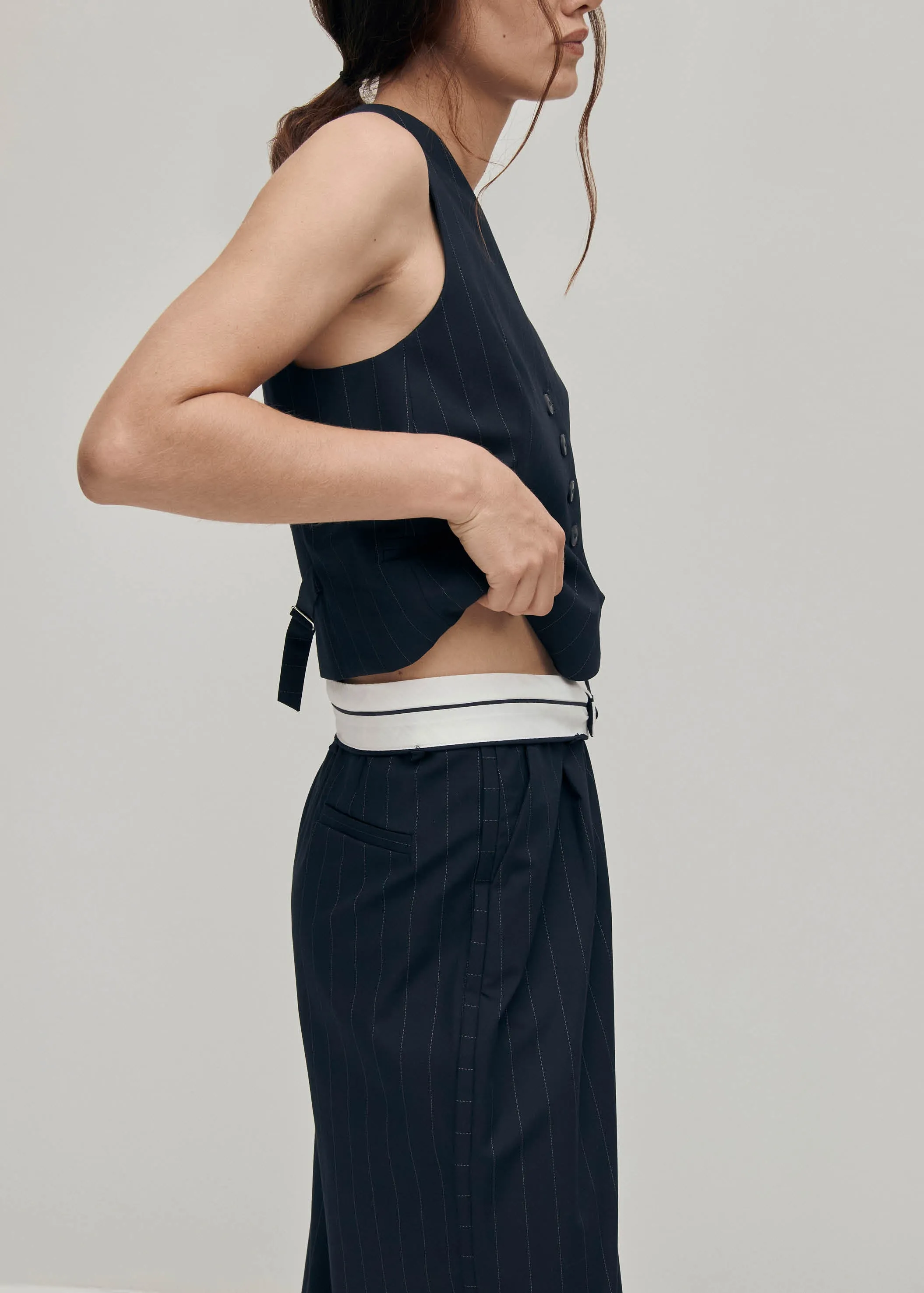 Megan Navy Pants sold by Alohas product image thumbnail 4