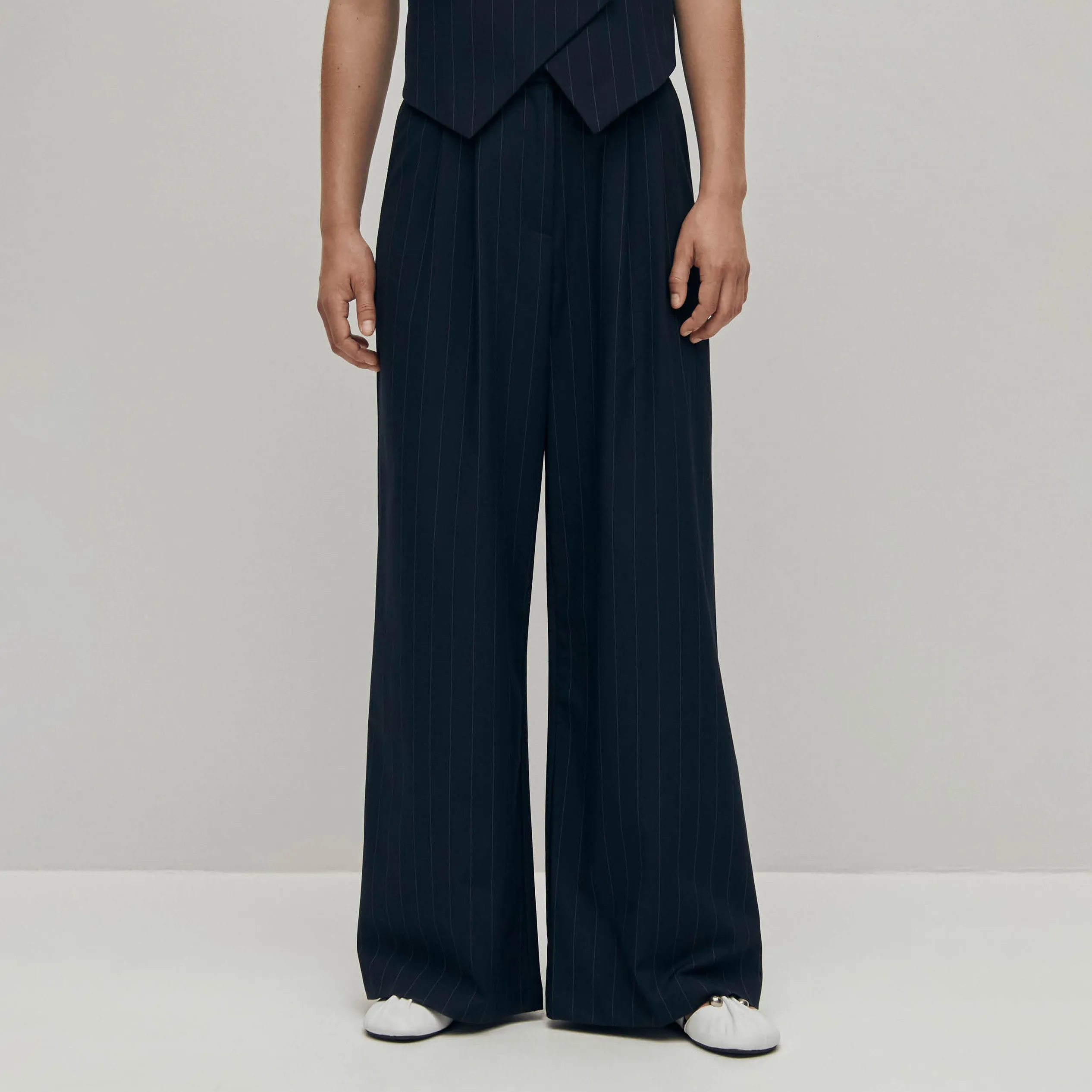 Megan Navy Pants sold by Alohas product image thumbnail 3