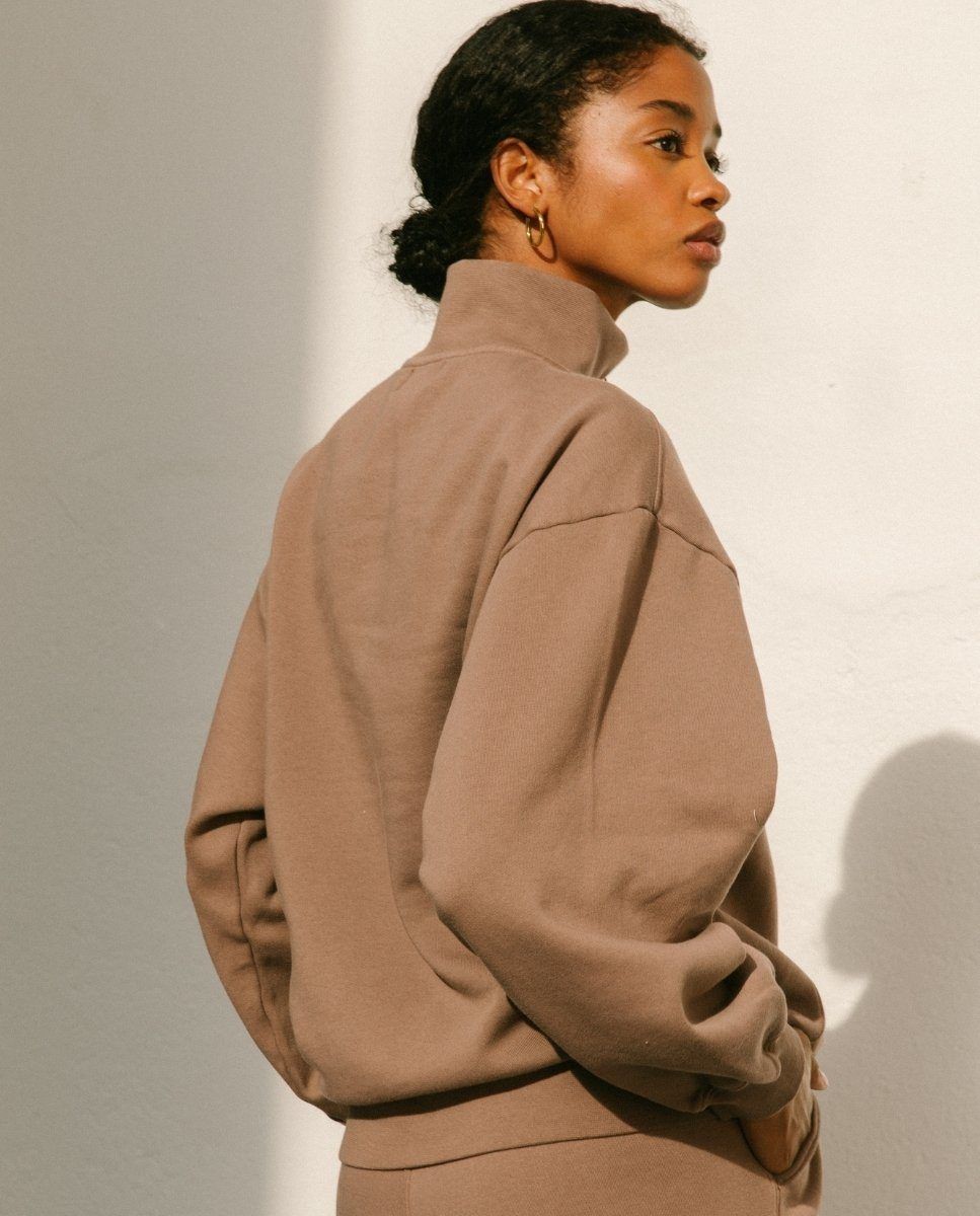 Macchiato Sweatshirt Nutmeg Brown sold by Alohas product image thumbnail 2