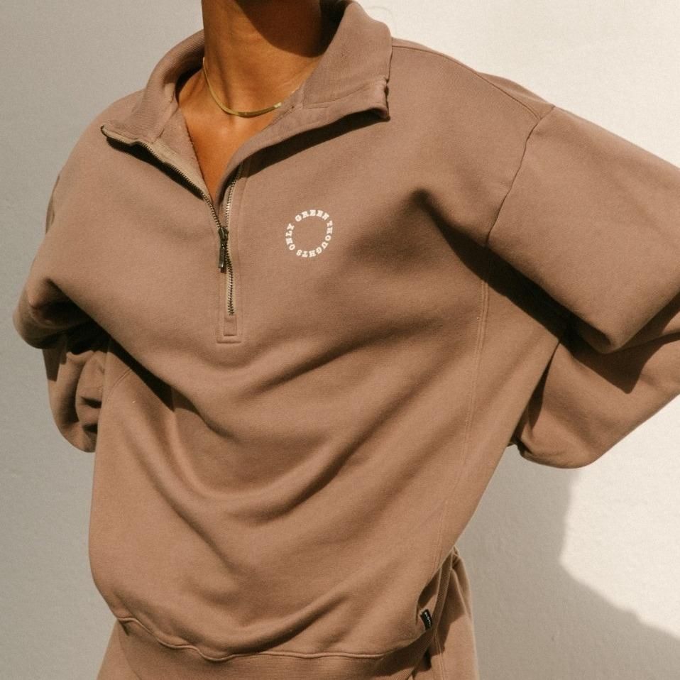 Macchiato Sweatshirt Nutmeg Brown sold by Alohas product image thumbnail 3