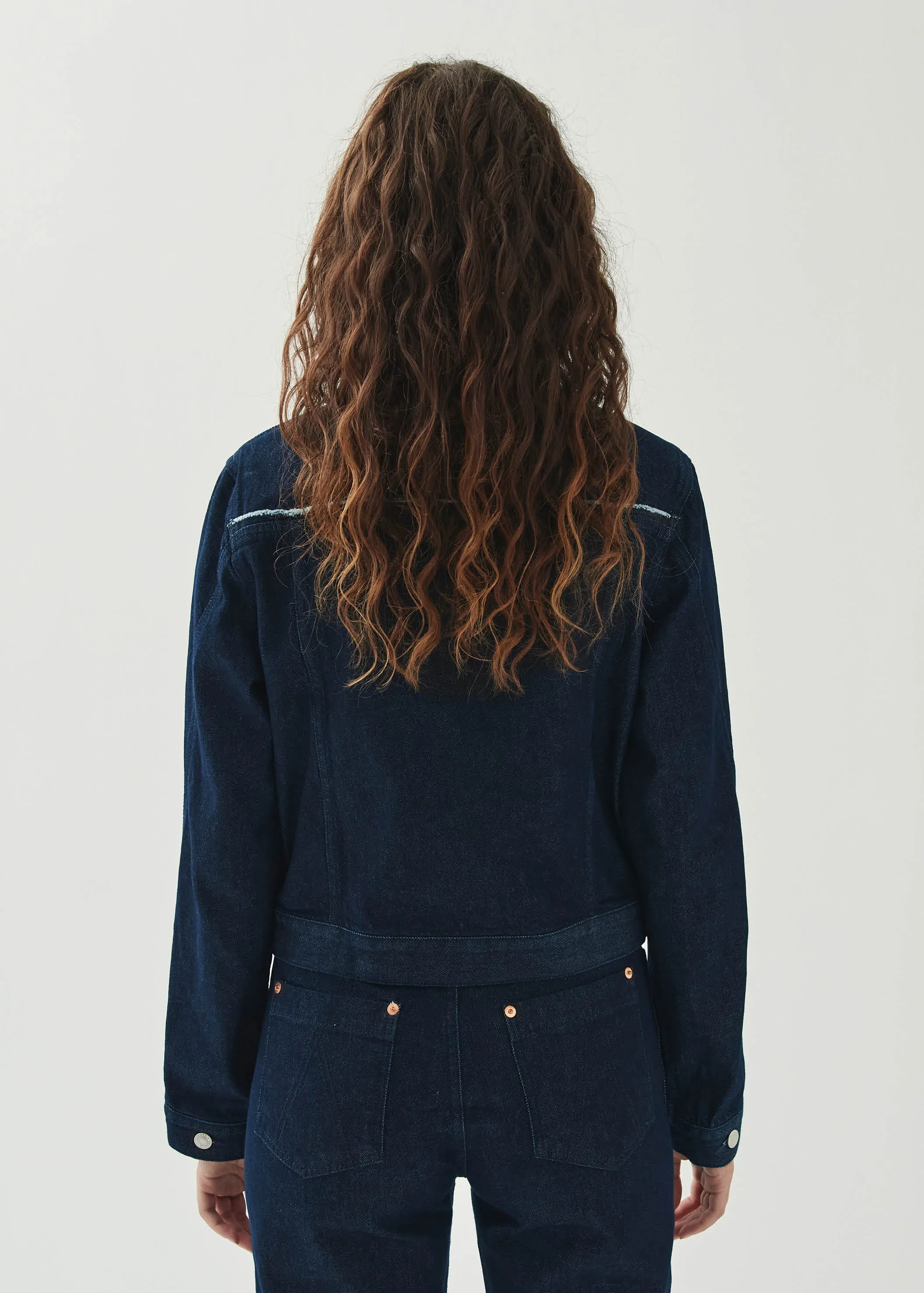 Sand Indigo Denim Jacket sold by Alohas product image thumbnail 2