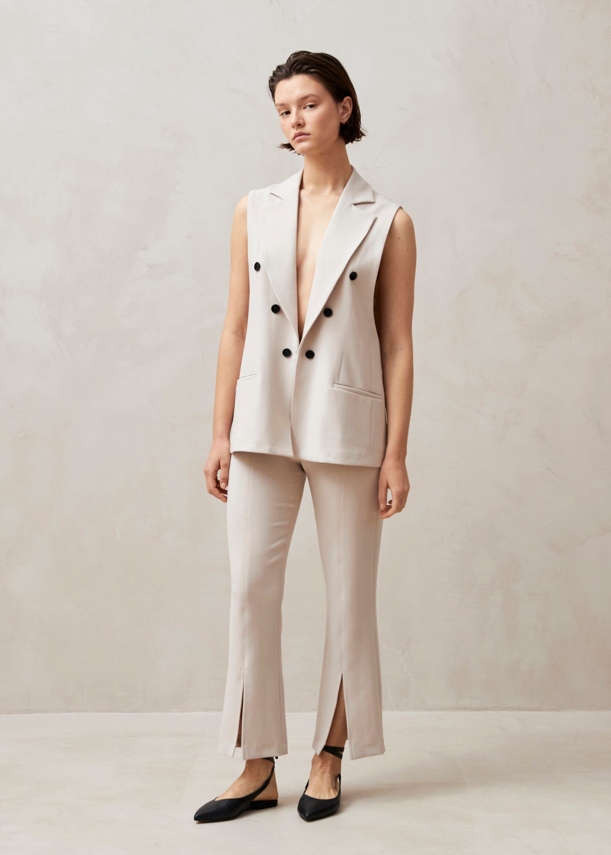 Piera Beige Blazer sold by Alohas product image thumbnail 4