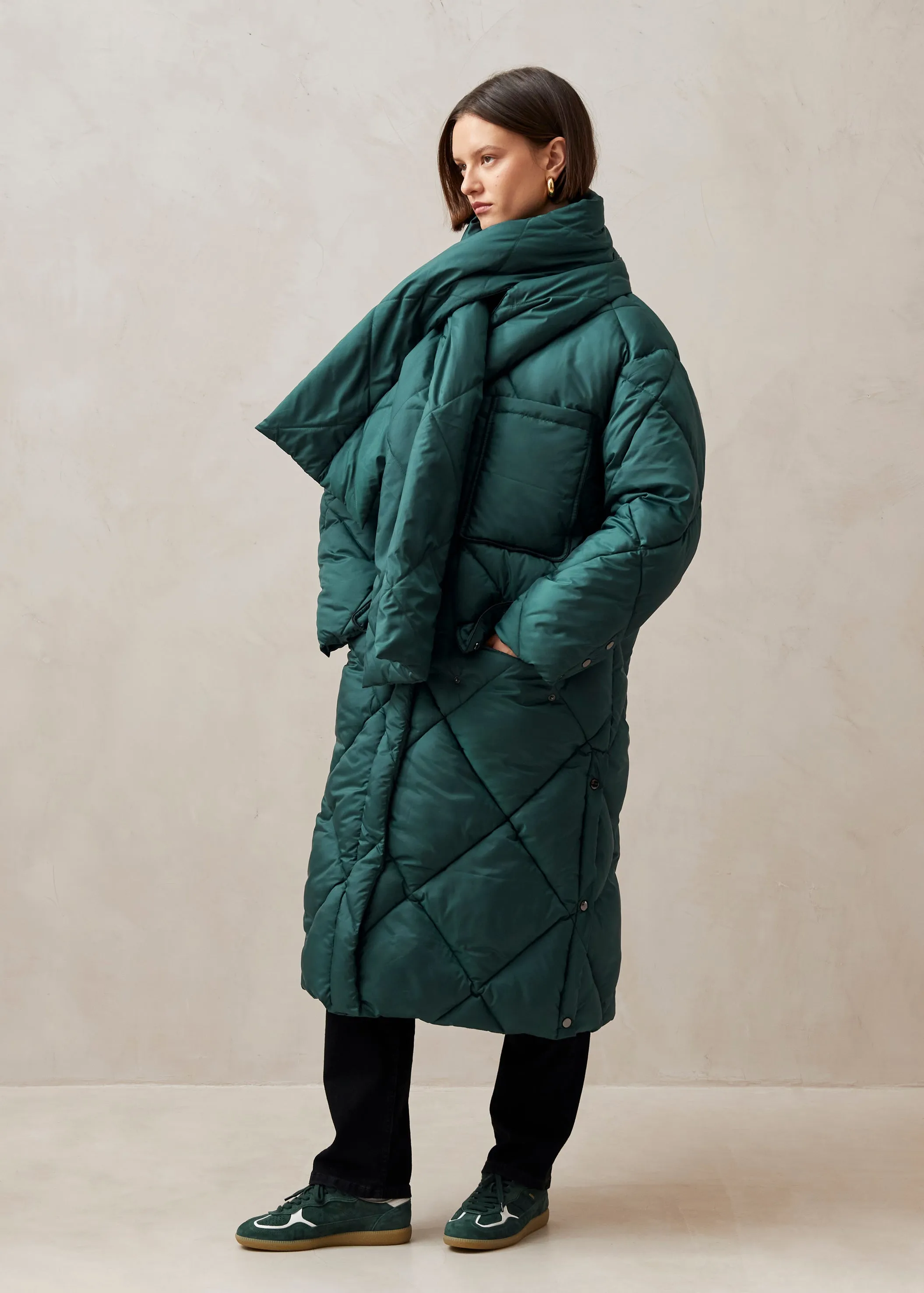 Colorado Emerald Green Coat sold by Alohas product image thumbnail 2